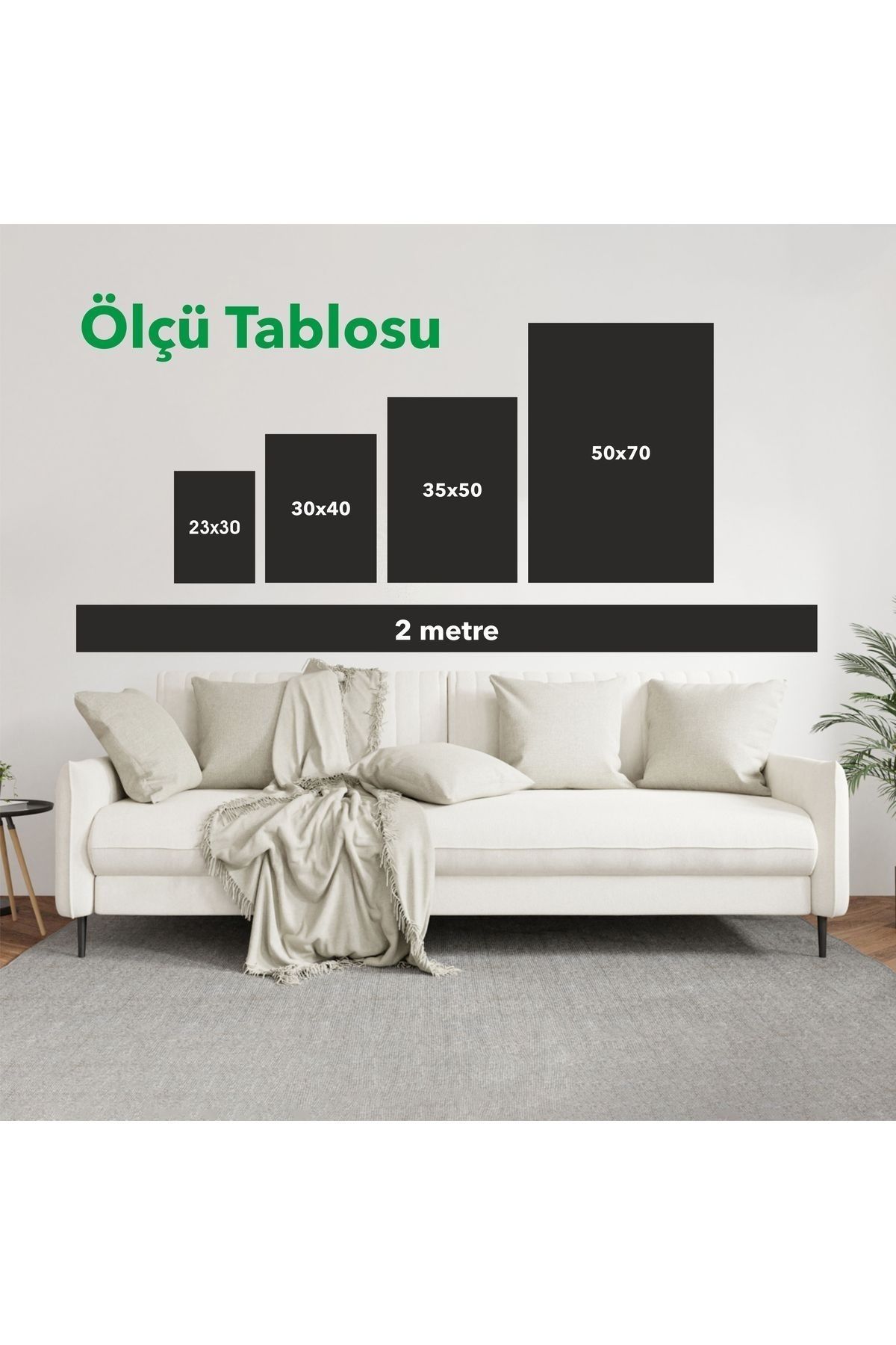 Dekorsiahome KOPYA - 3 Parça Ahşap Çerçeveli Oturma Odası Salon Mutfak Tablo Seti SET3101