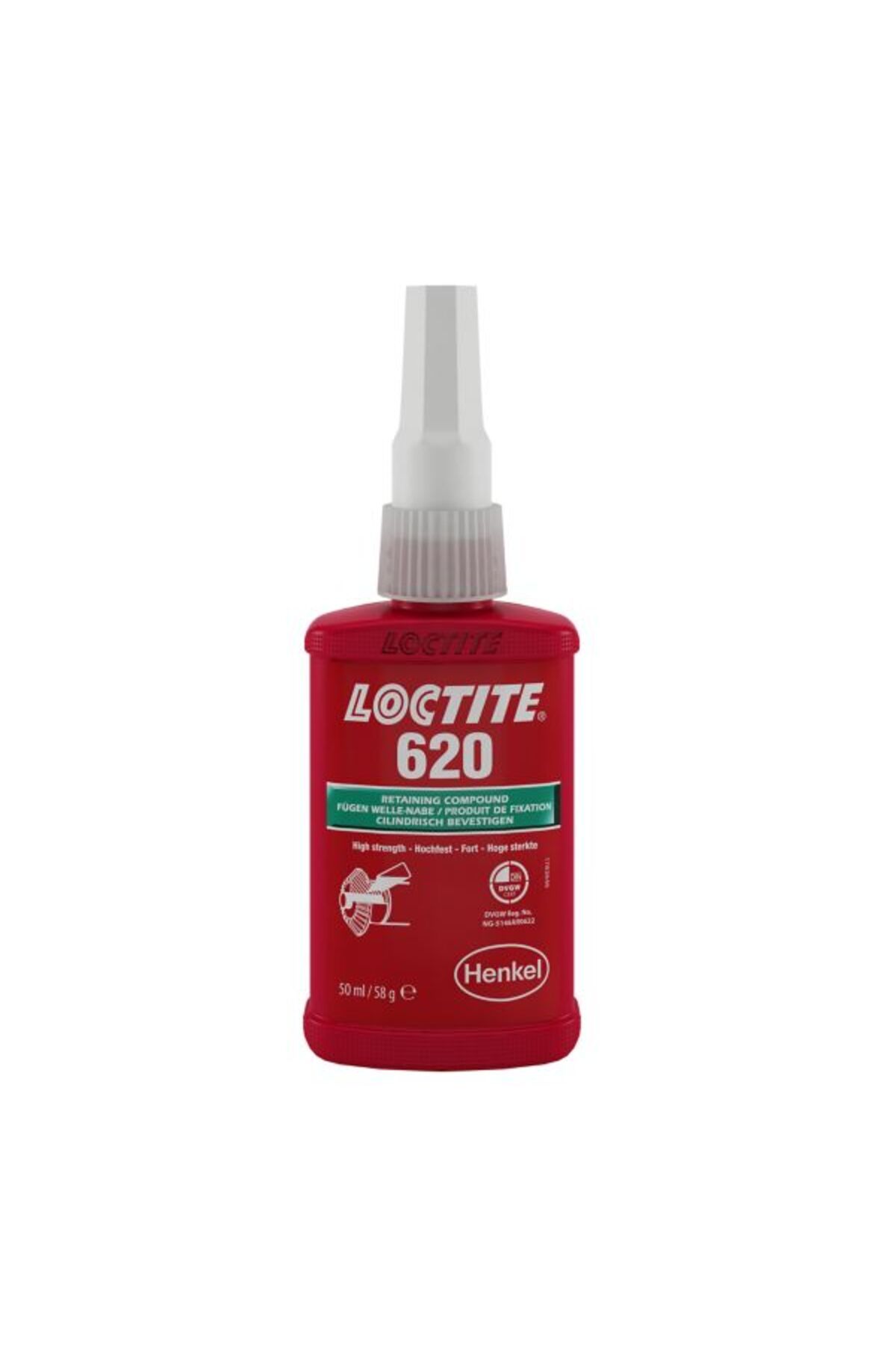 LOCTİTE Loctite 620 Yüksek Sıcaklığa Dayanıklı Sıkı Geçme Bileşeni 50 gr/ml