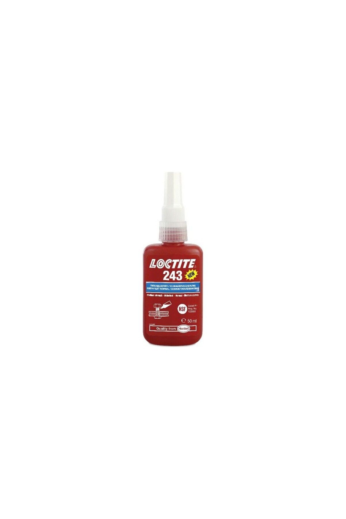 LOCTİTE Loctite 243 Orta Mukavemetli Vida Sabitleyici 50 gr/ml