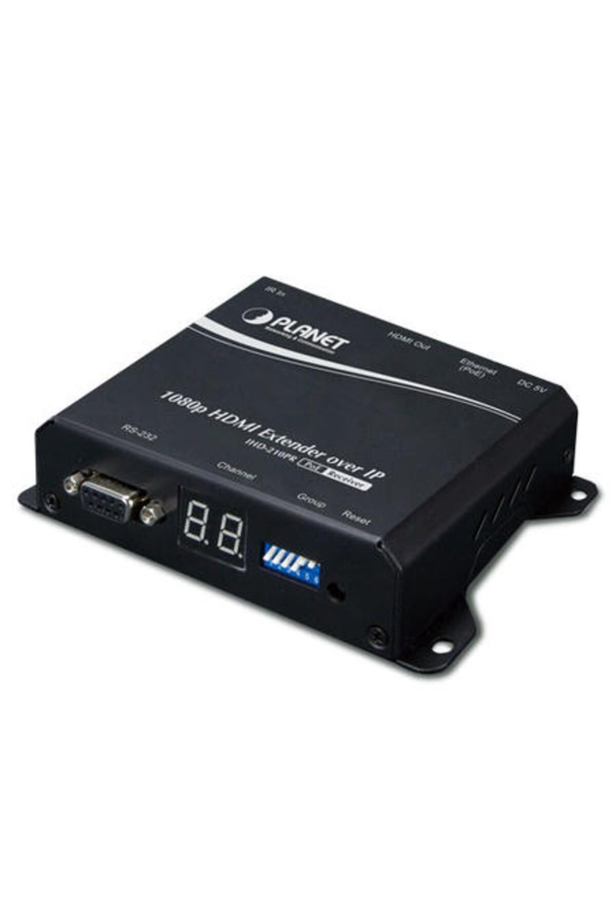 Planet PL-IHD-210PR HDMI to IP PoE HDMı Sinyal Uzatma Cihazı Alıcı Ünitesi