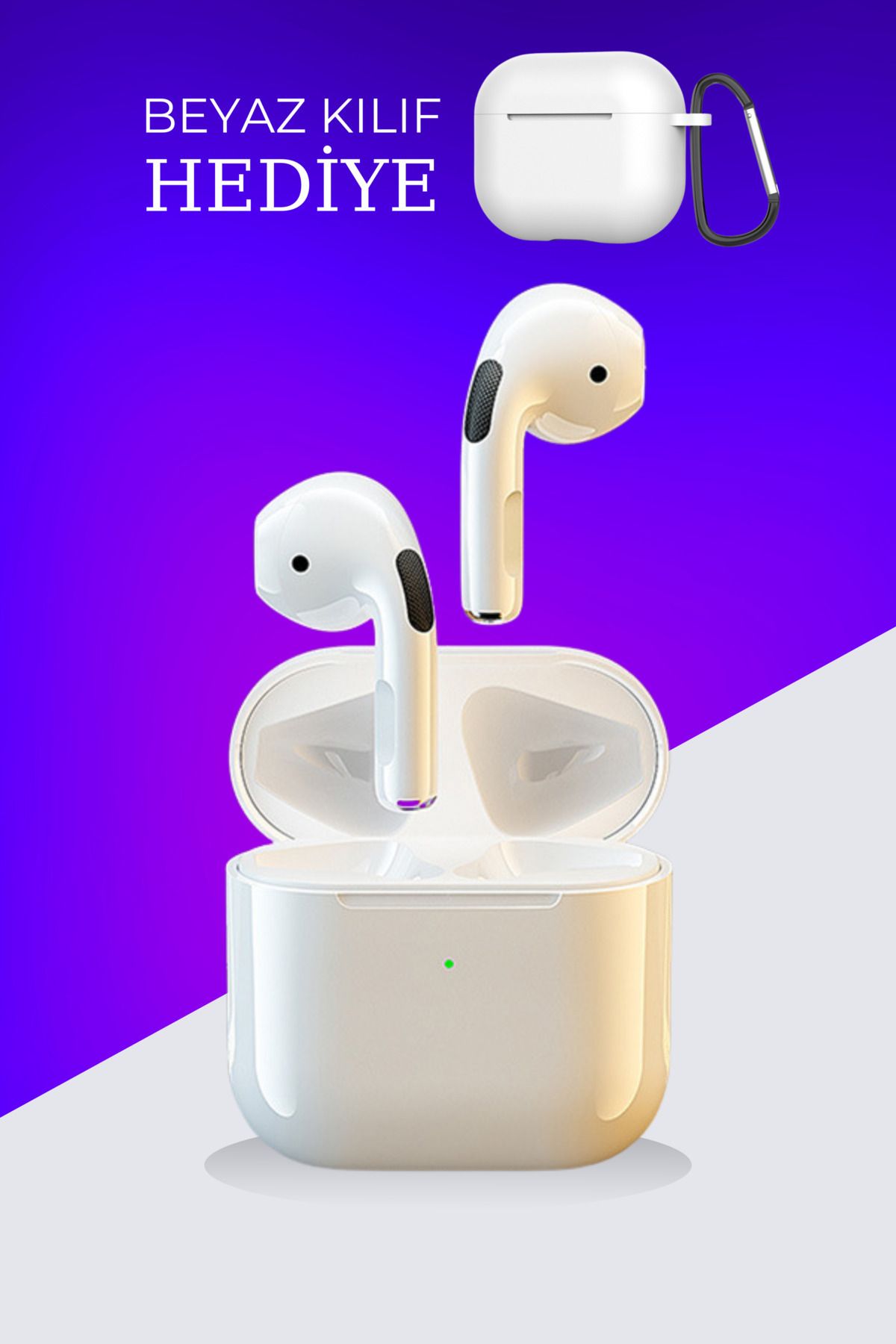PARAMUN Pro 5 Plus Premium A Kalite Bluetooth Sürüm 5.3 Kılıf Hediyeli Bluetooth Kulaklık