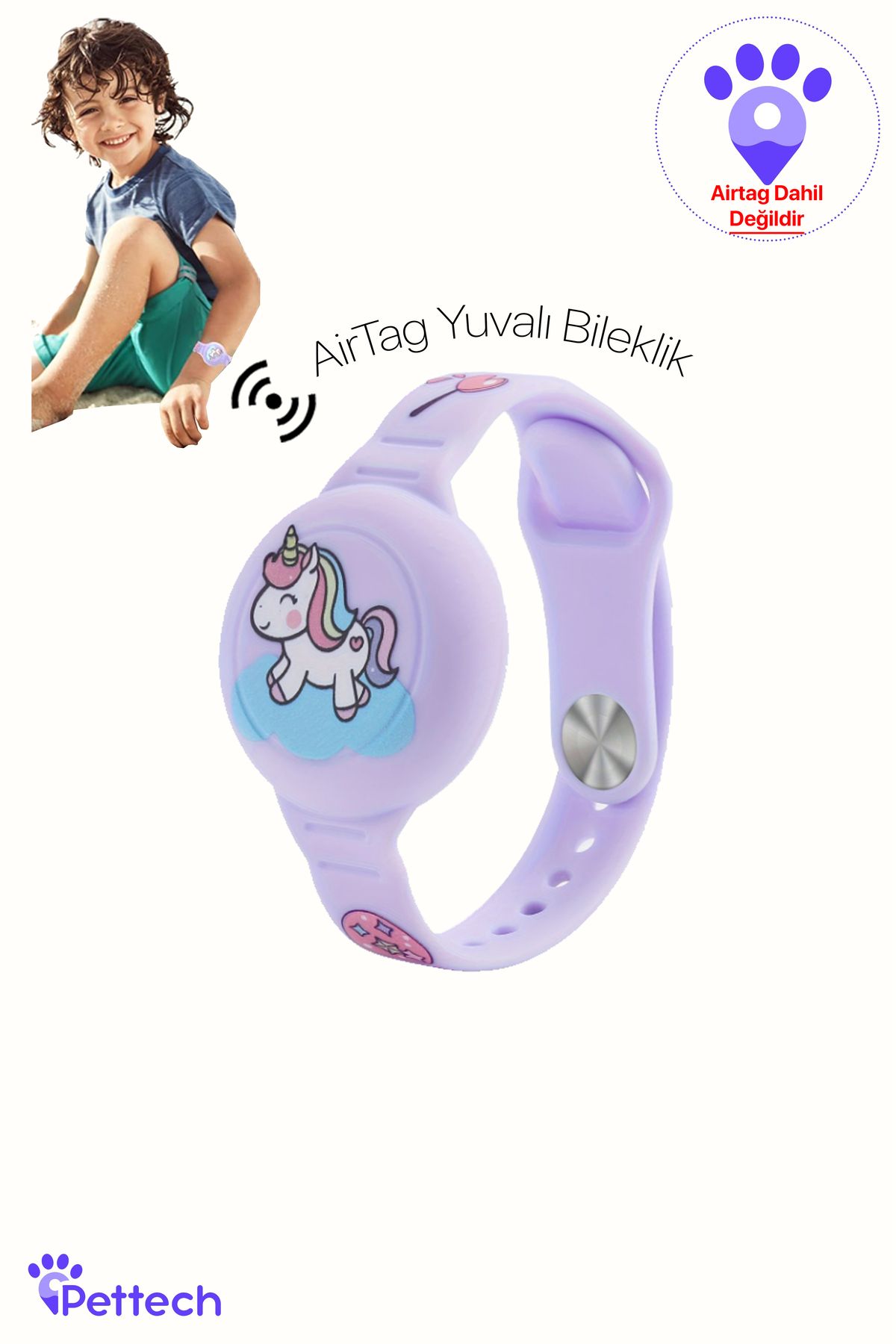 Pettech Çocuklar İçin Yuvalı Bileklik