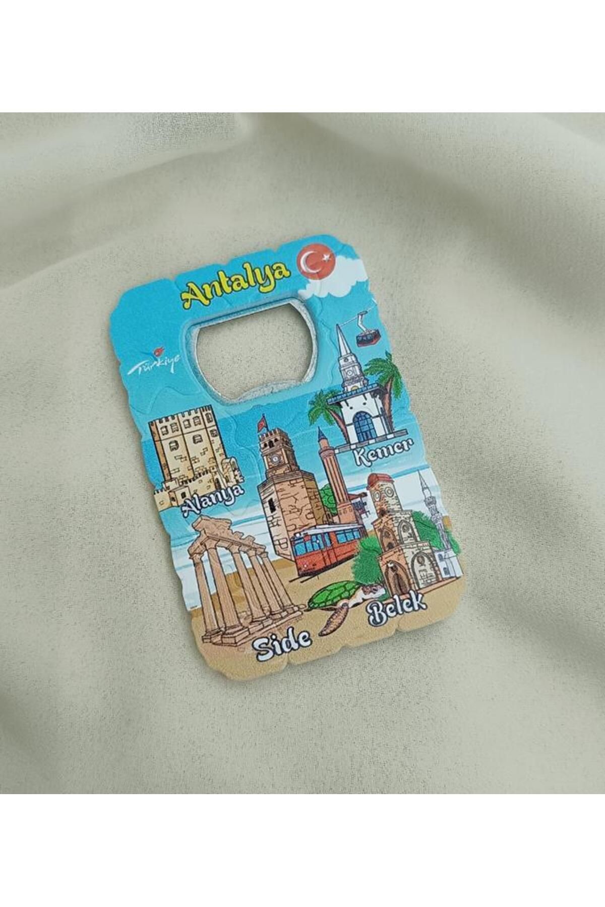 Hd Marketim Magnet Açacak Gazoz Şişe Açacağı Mıknatıslı Buzdolabı Süsü Turizm Antalya Görselli