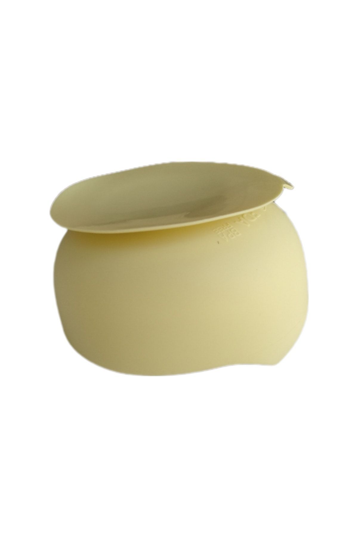 jojobebek Çocuk Silikon Mama Önlüğü, Silikon Vakumlu Kase, Silikon Kaşık Ve Çatal / Sarı fotoğrafı 3 (önizleme)