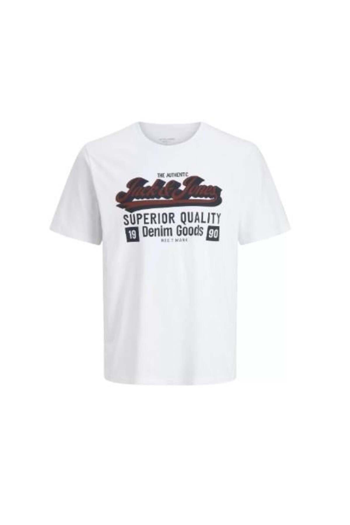 Jack & Jones J&J Erkek JJELOGO TEE SS O-NECK 2 COL AW25 12279535