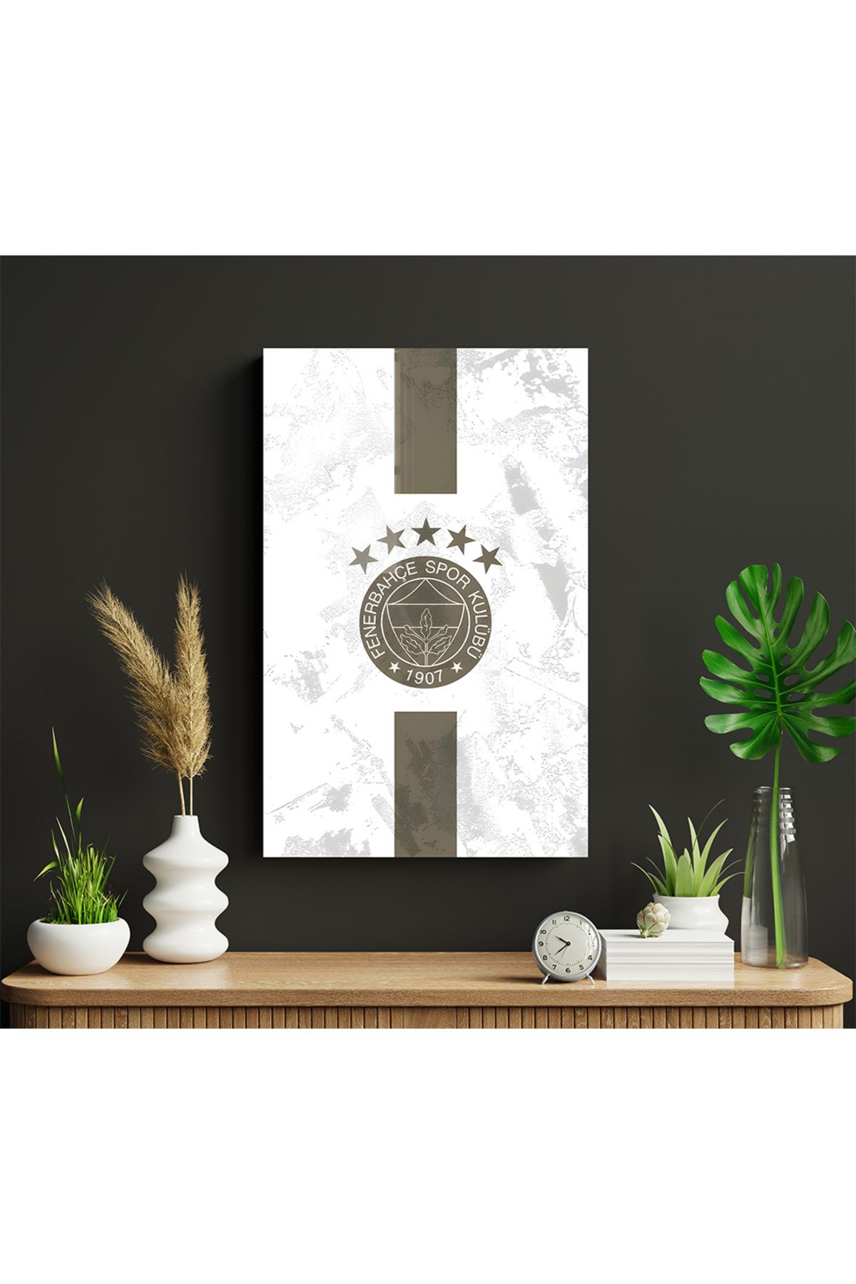 Ayabak Metal Poster Fenerbahçe - Dekoratif - Hediyelik Çerçevesiz Tablo