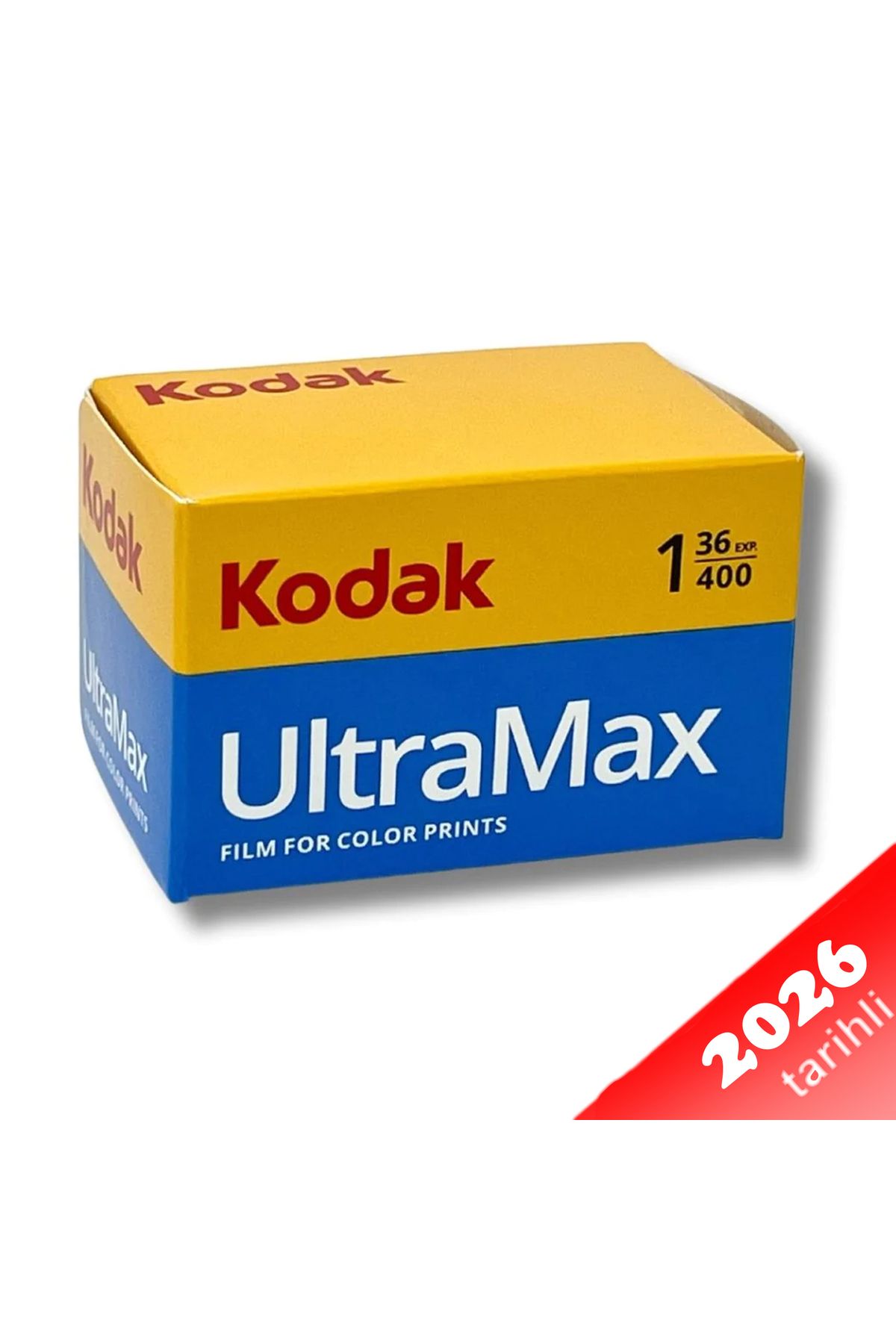 Kodak Ultramax 36 Renkli taze Fotoğraf filmi 05/2026 TARİHLİ