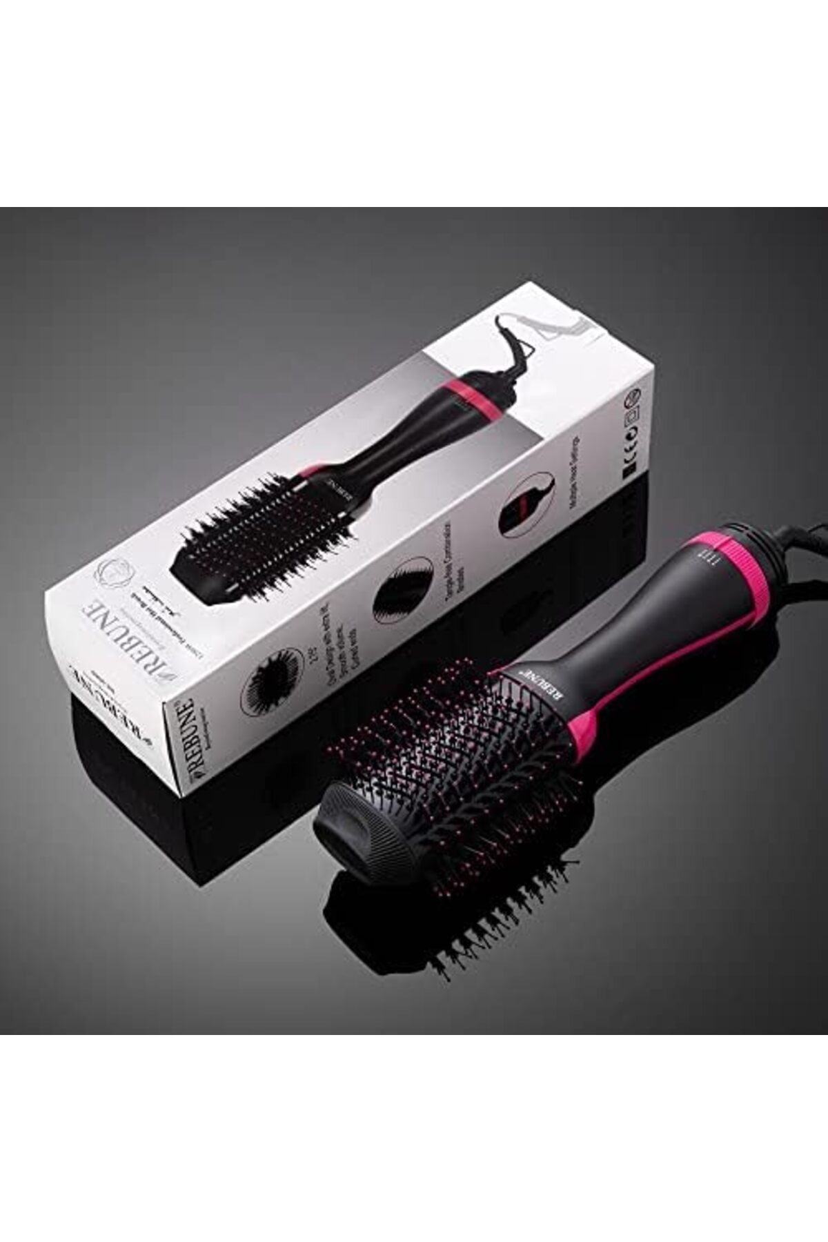 فرشاة مجفف الشعر RE-2089 - فرشاة هواء ساخن 1200 واط