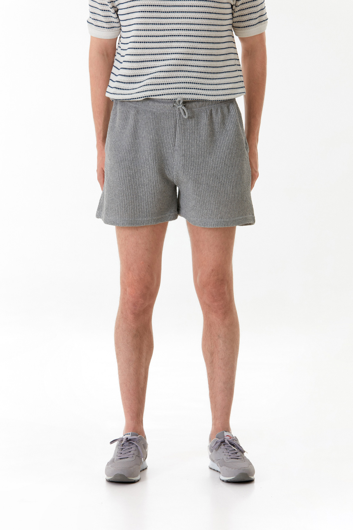 Fulla Moda-3 Thread Waist Lace up Shorts 5