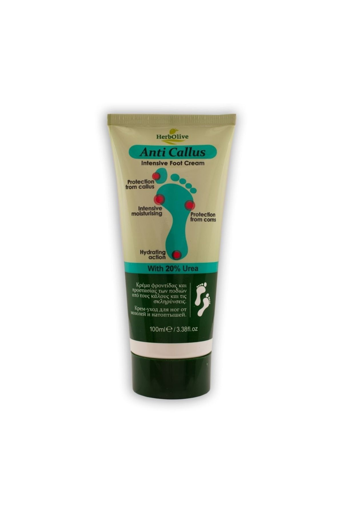 Herbolive Cremǎ Anti Bǎtǎturi 20% Uree 100 Ml - One Size