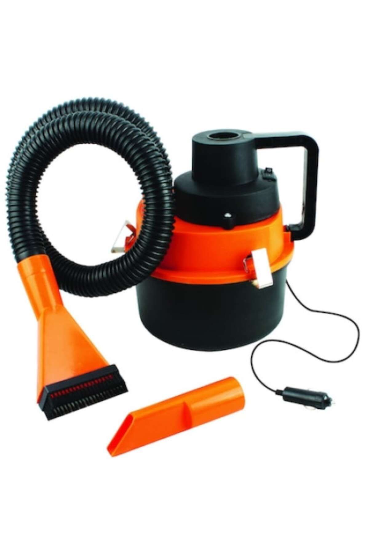 MACVI Aspirator Auto 2 In 1, Macvi , 160w, Umflare, Aspirare Umeda Si Uscata, Alimentare 12v, Portocaliu - One Size