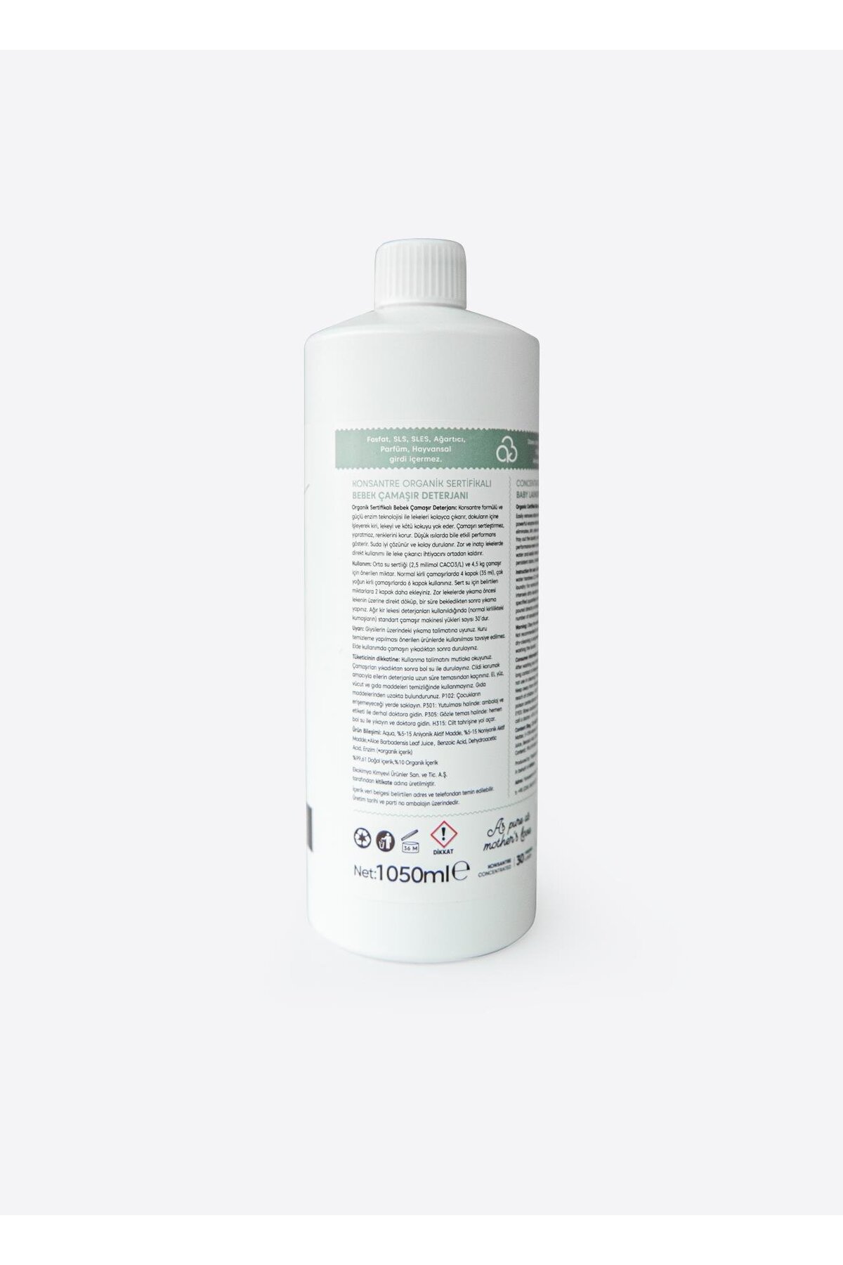 kitikate Organik Çamaşır Deterjanı 1050 ML fotoğrafı 3 (önizleme)