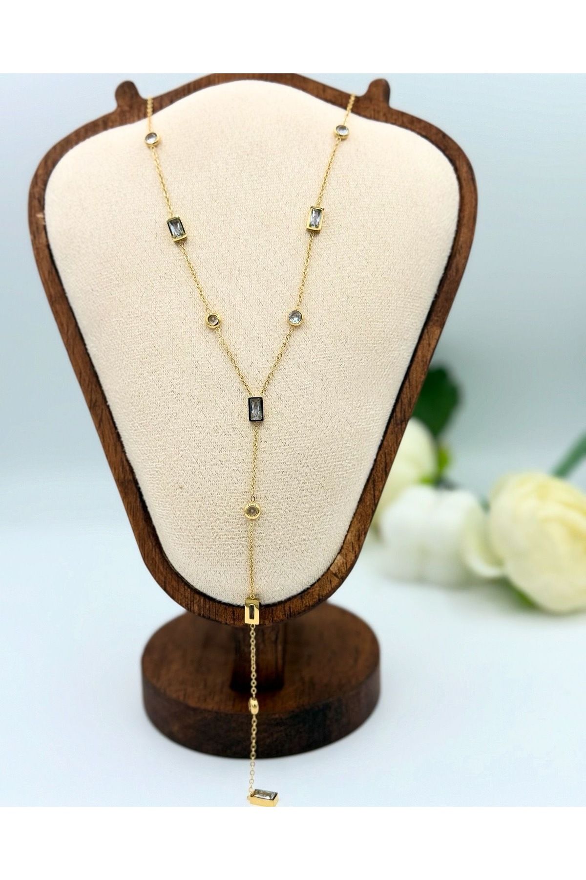 XUPING JEWELRY TAŞLI Y KOLYE