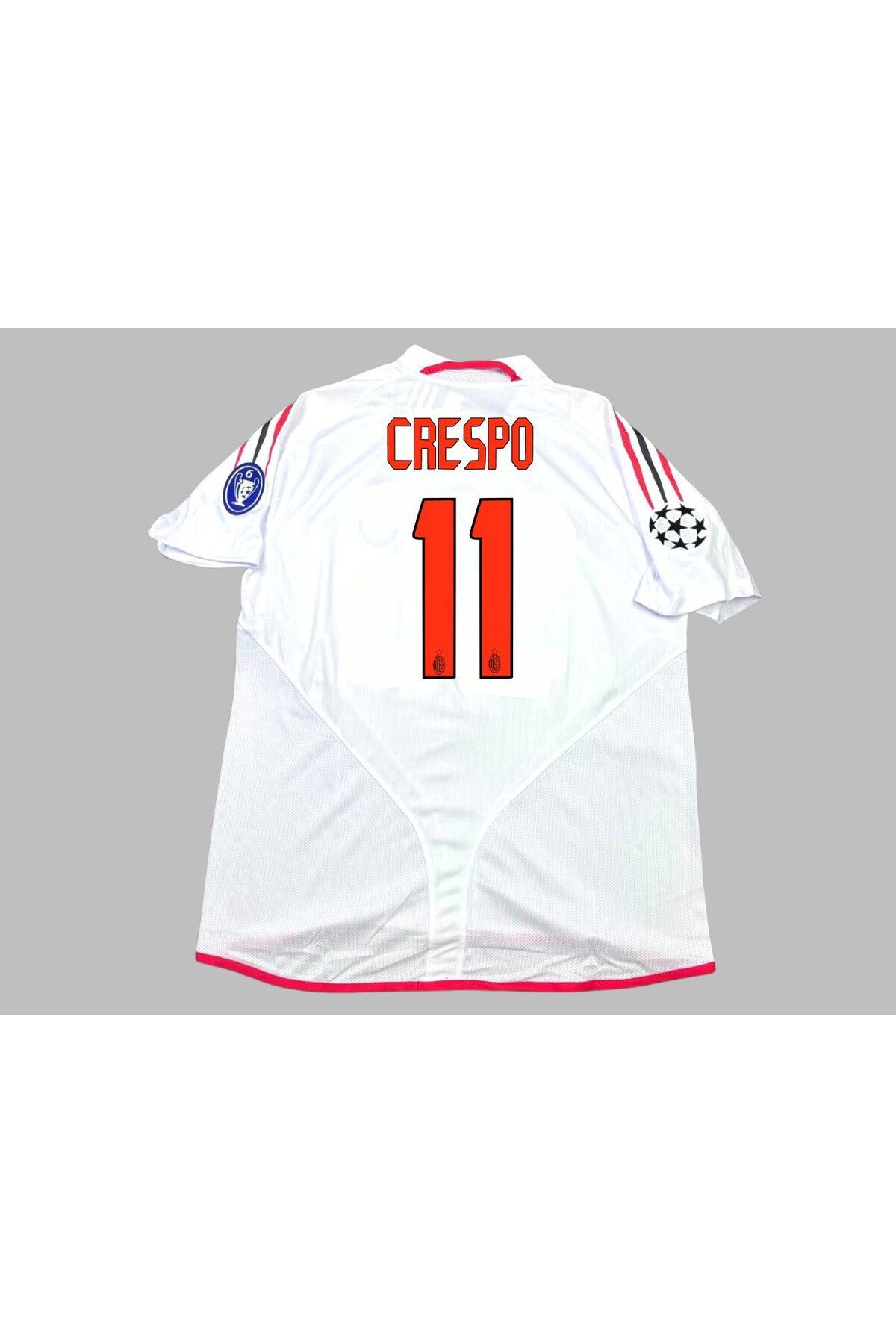 kombinezyum 2003-04 İsimsiz AC Milan Away Shirt OPEL #11 CRESPO Yetişkin Forması