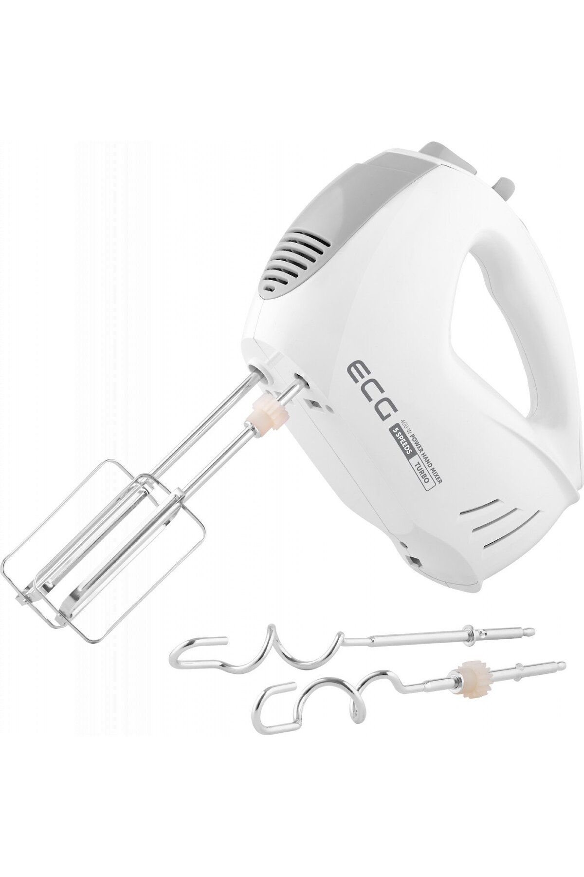 ECG-Hand Mixer With Rotating Bowl Rsm 4052, 400 W, 3.5 L, 5 Speeds, Turbo Function, White 12