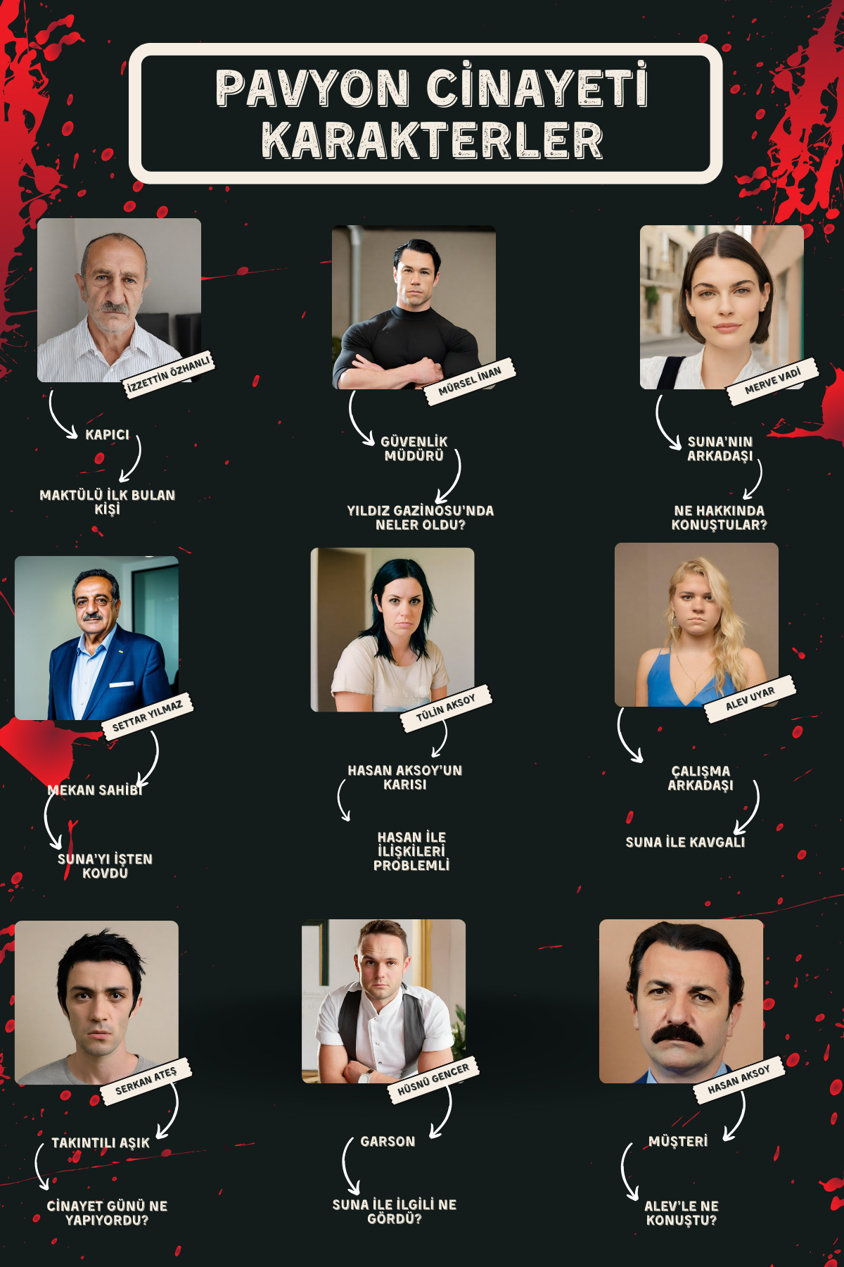 Morkey 2'li Dedektif Oyunu | Milletvekili Cinayeti | Pavyon Cinayeti | Katili Bul | Dava Çözme Oyunu fotoğrafı 6 (önizleme)