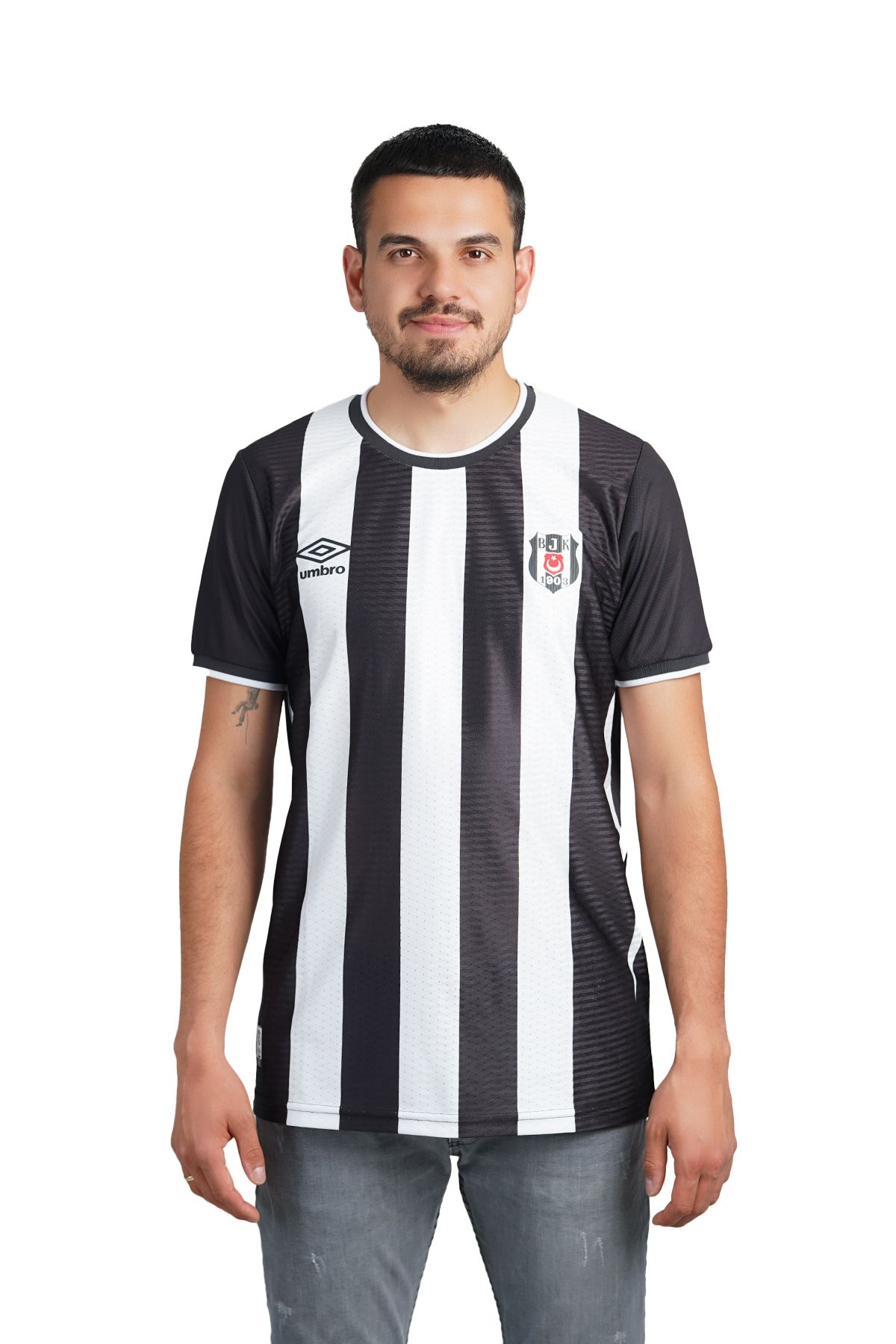 Beşiktaş Beşiktaş Orijinal Umbro Çubuklu Forma