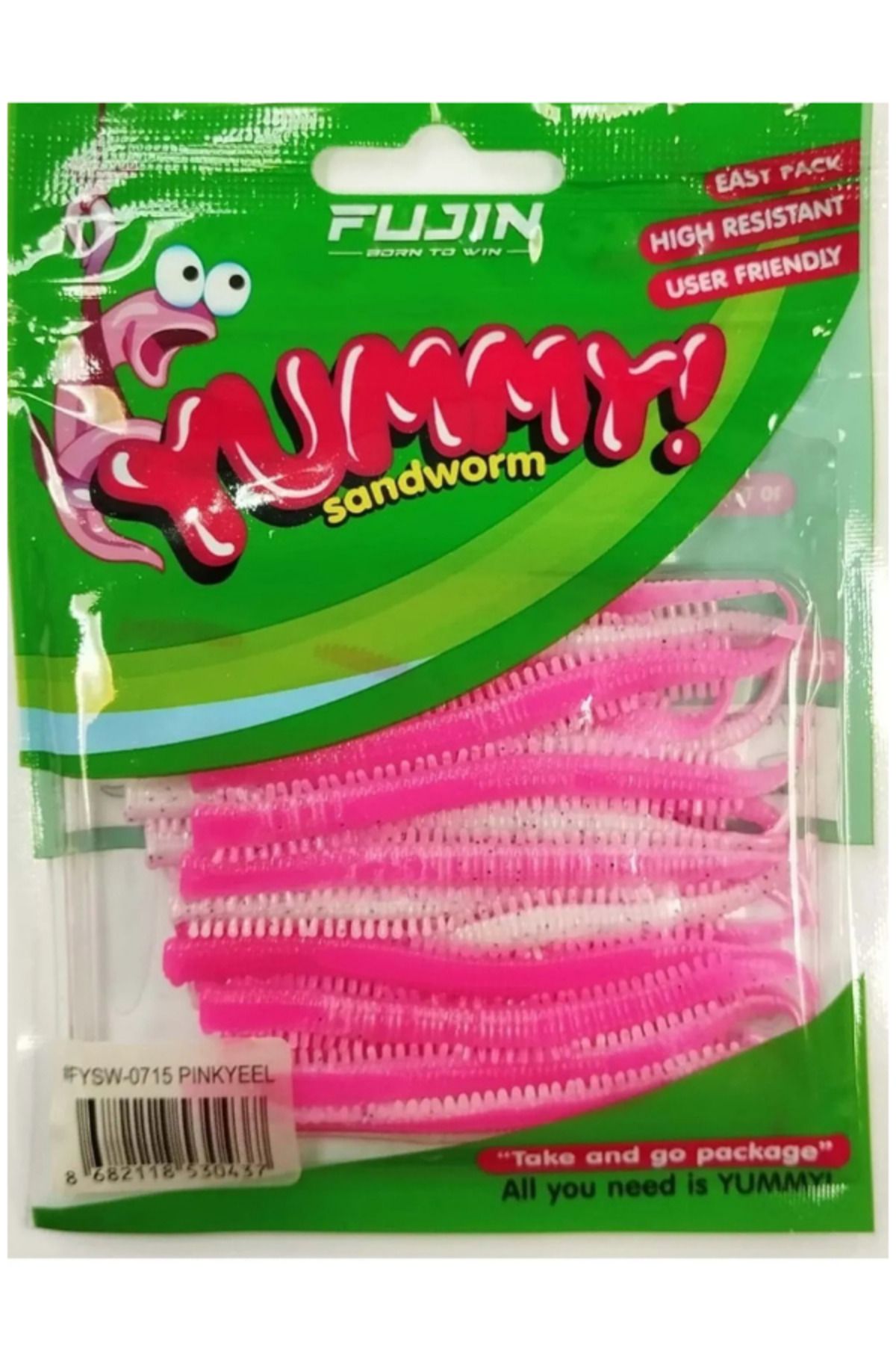 Fujin Yummy Sandworm 7cm LRF Silikonu