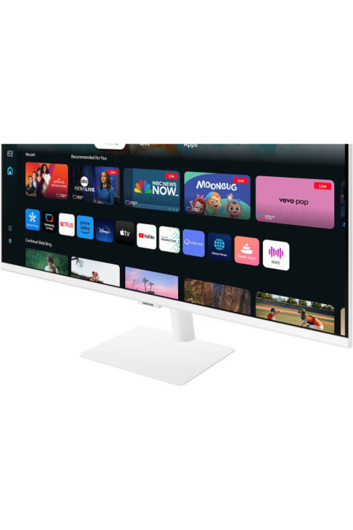 Samsung-32" Smart Monitor M7, VA Panel, 4K UHD (3840x2160) Resolution, HDR10, 60Hz Refresh Rate, 3