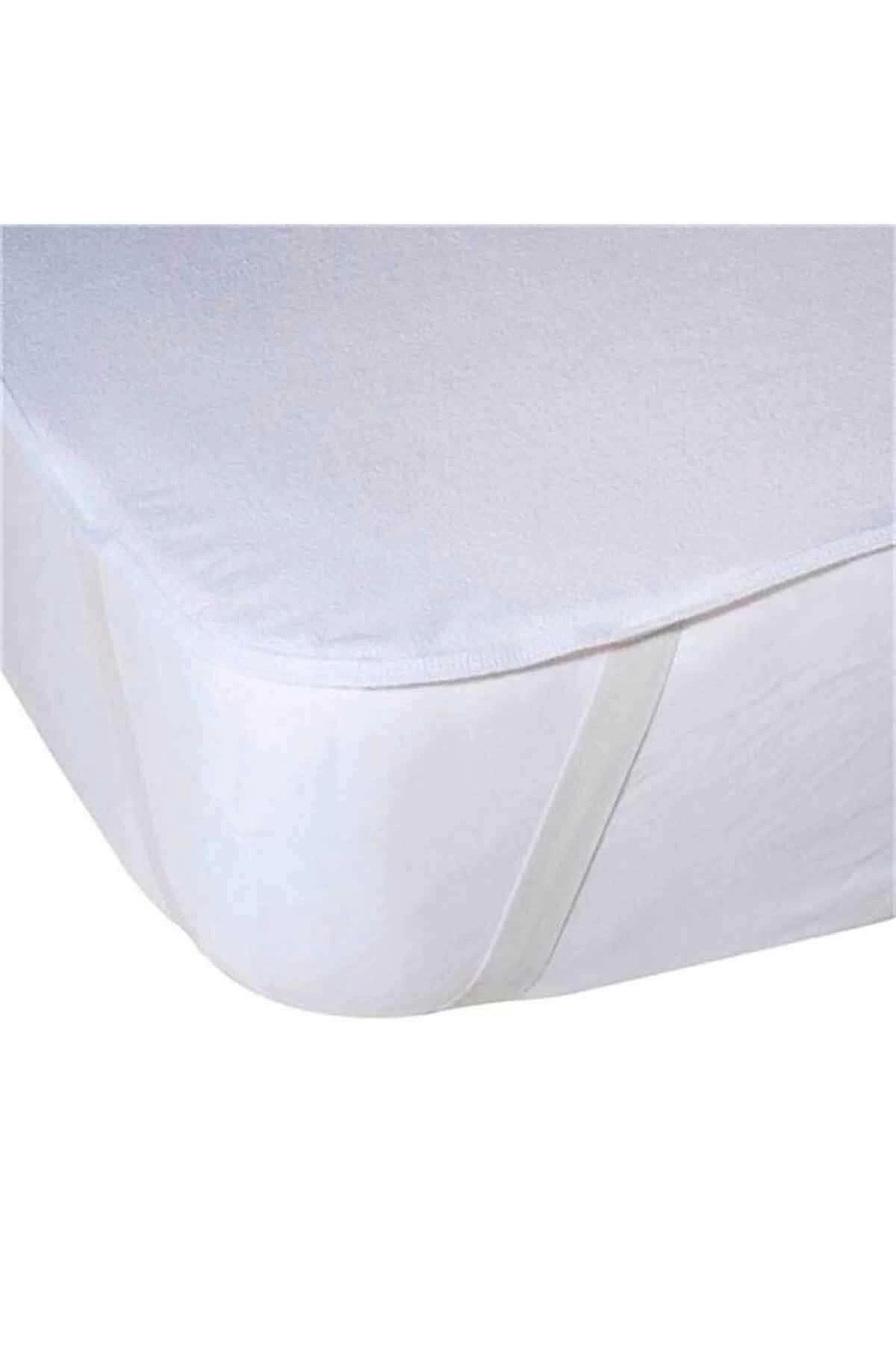 luz&pos 140x200 Çift Kişilik Alez 4 Köşe Lastikli Pamuklu Yatak Koruyucu