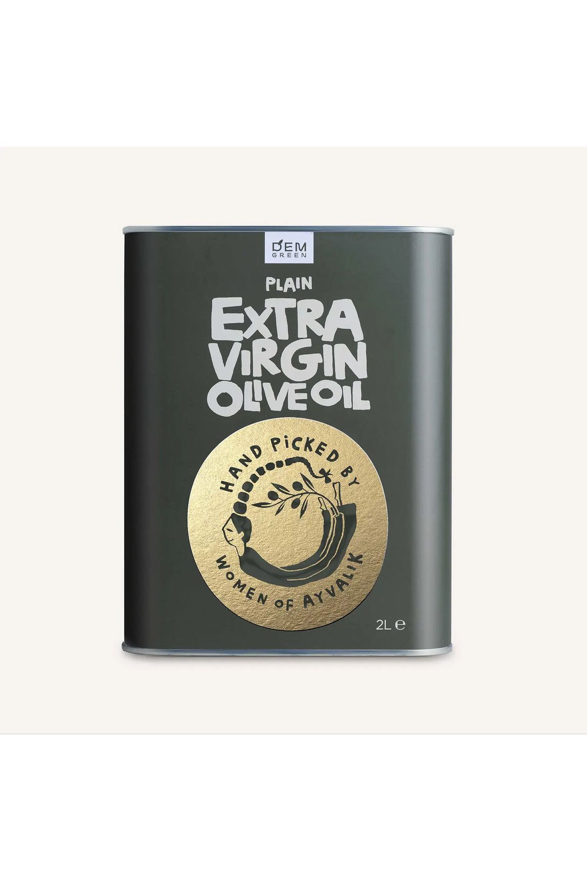 Demgreen Sızma Zeytinyağı - 2 litre Teneke Kutu