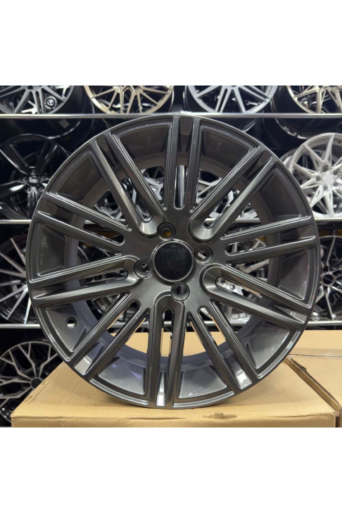 arceo 15 inç 4x100 Bentley Gun Metal Jant Modeli (4 Adet)