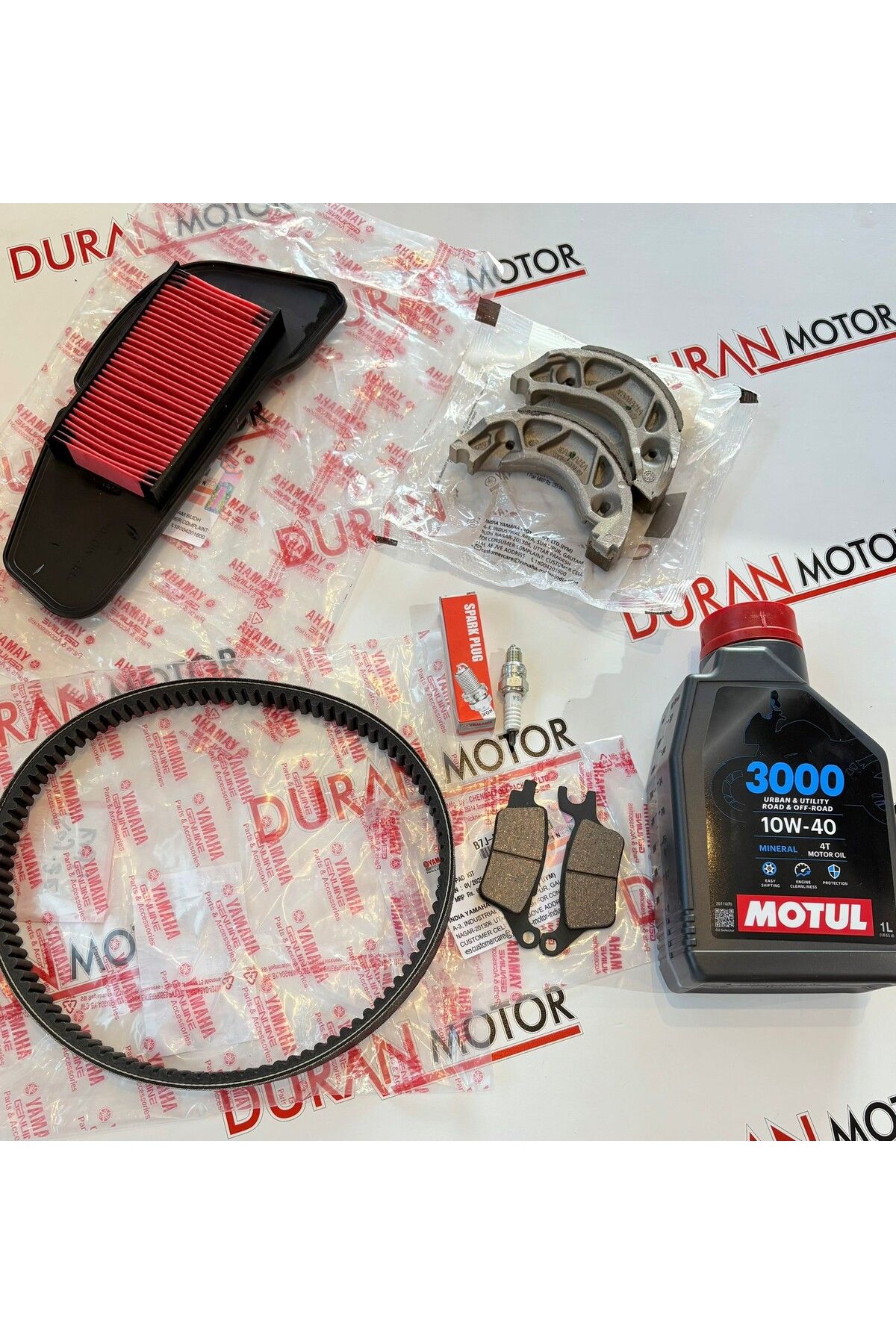 DARDEREMOTOR YAMAHA RAYZR 125 BAKIM SETİ 6PARÇA-GÖRSEL GİBİDİR