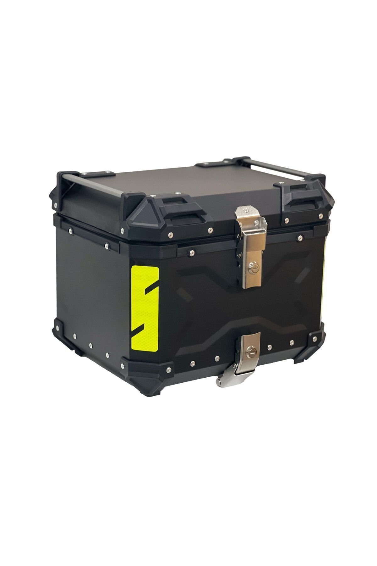 Tex 70050 Alüminyum 55 Litre Universal Motosiklet Siyah Arka Çanta
