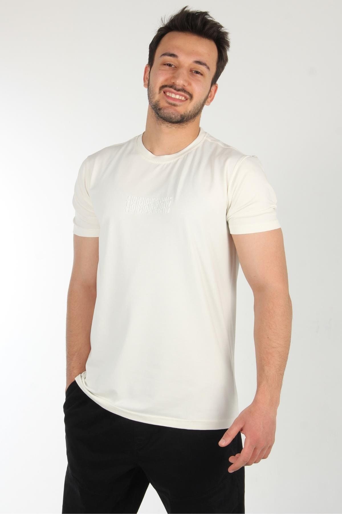 Mckanzie 9031 Tricou Imprimat Mâine Masculin - 2XL