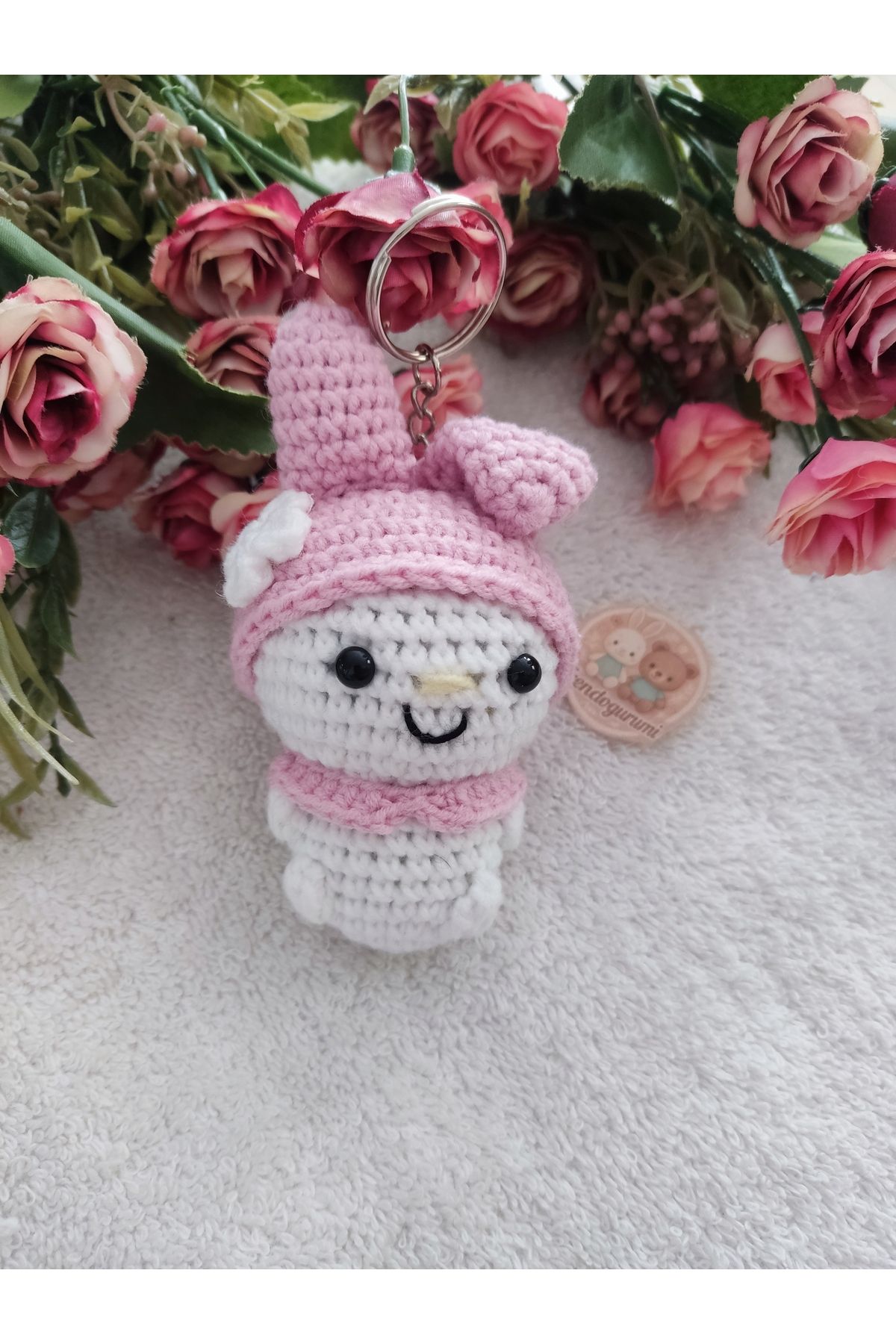 Engin TT Amigurumi Oyuncak Anahtarlık Çanta Charmı Hediyelik 6-7 Cm - 1 Adet