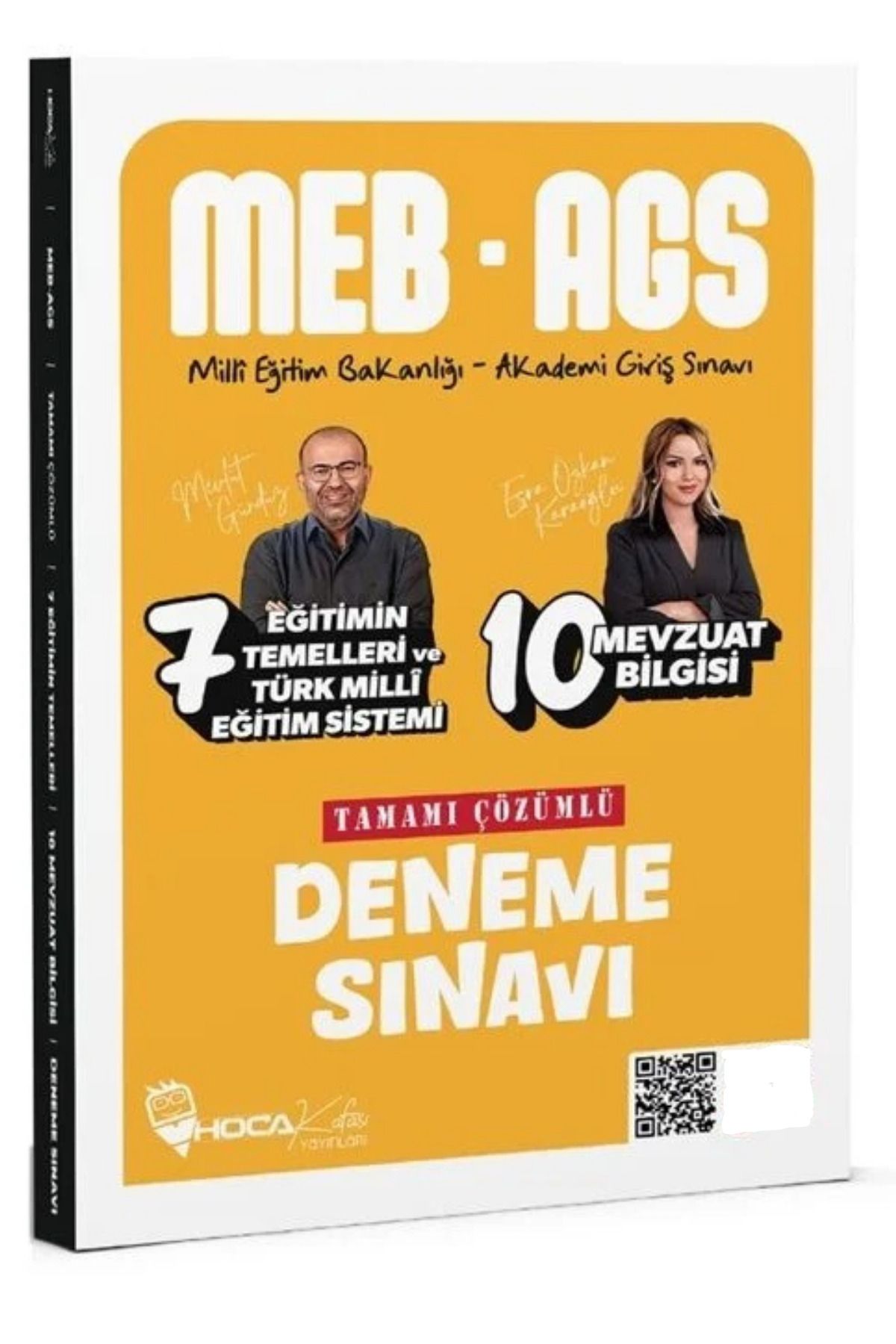 Hoca Kafası Yayınları MEB-AGS Eğitimin Temelleri ve Türk Milli Eğitim Sistemi ve Mevzuat Bilgisi Çözümlü 17 Deneme