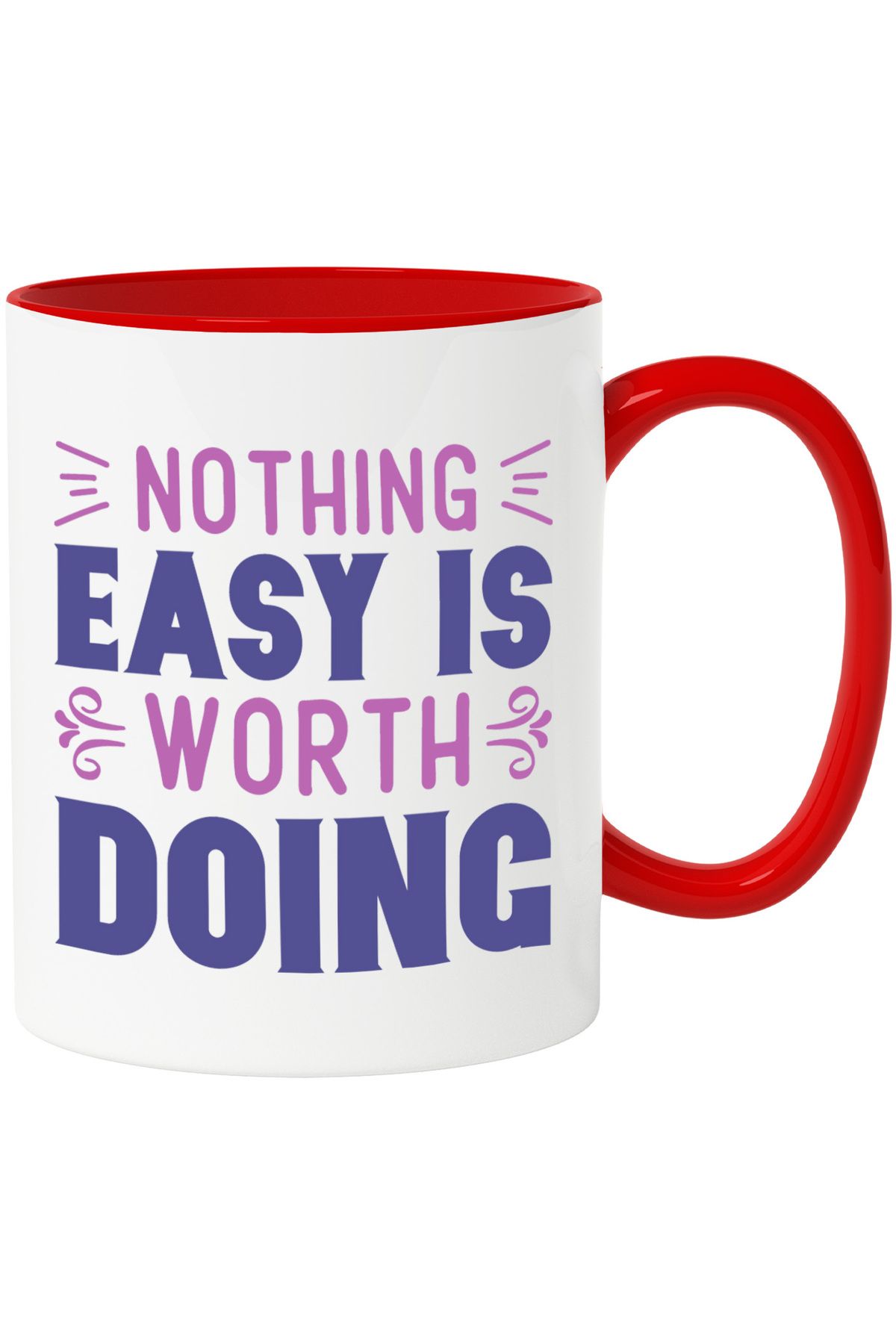 StoryGift Romania Cana Cu Mesaj Care Te Indeamna Sa Nu Investesti Timp In Lucrurile Usoare Cu Mane, Cu ,stg - One Size