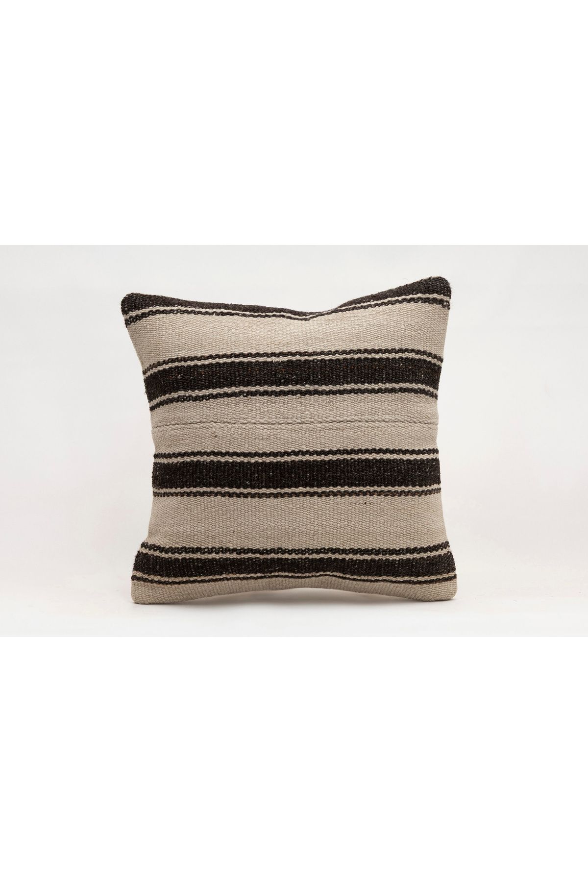 Kilim Whole Sale El Yapımı Kilim'den Yapılmış Vintage Kırlent Kılıfı, Yün, 40x40 Cm