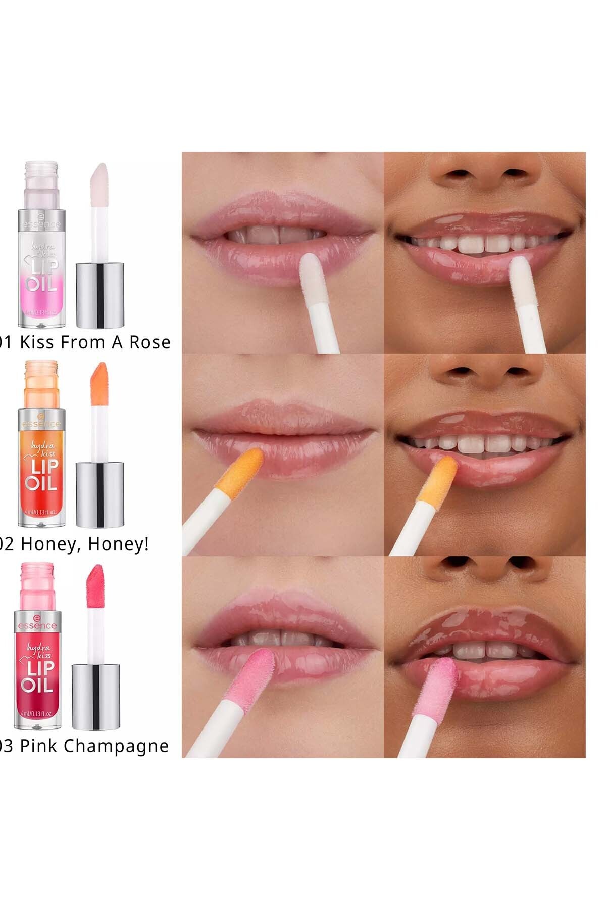 ملمع شفاه هيدرا كيس ليف أويل - 03 وردي شامبانيا