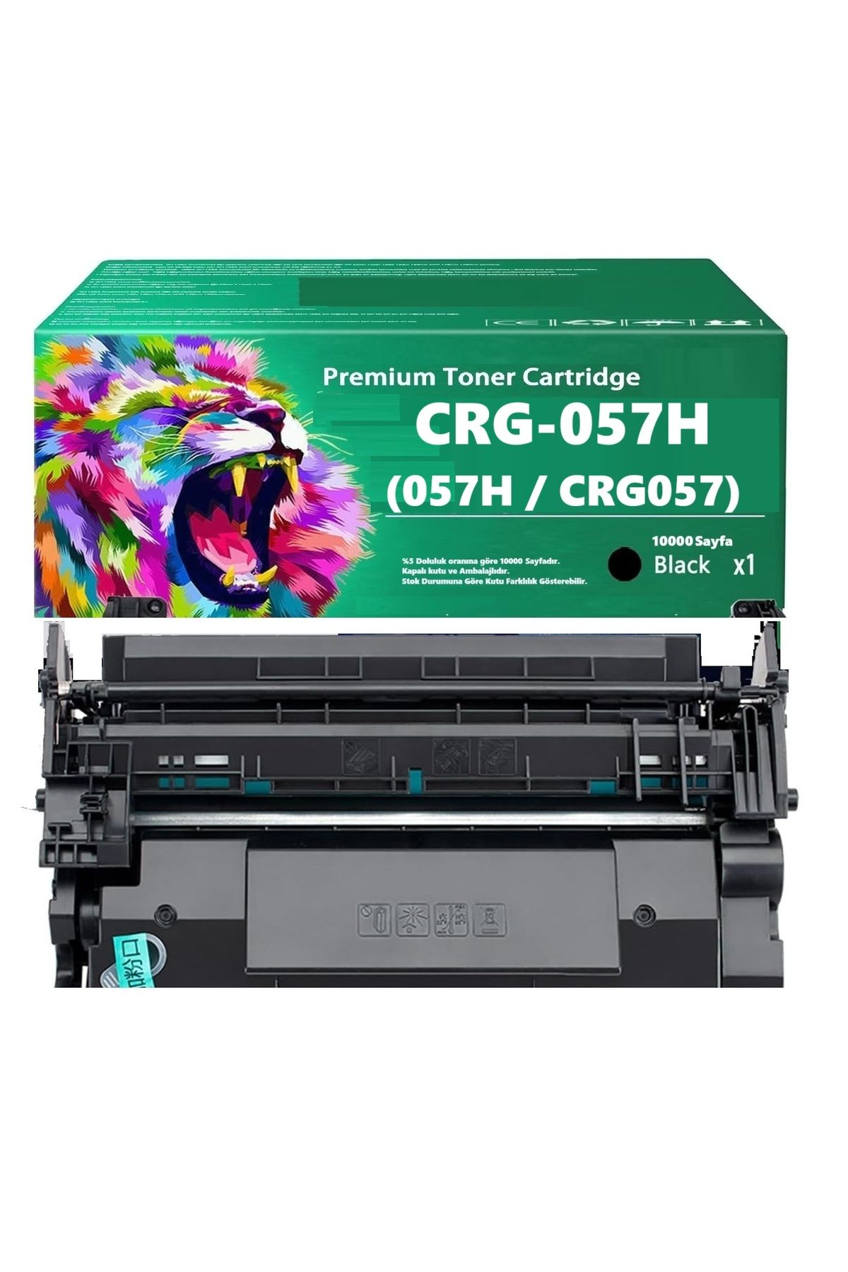 Canon CRG-057H ( CRG057H ) Canon İ-Sensys LBP-228x Yazıcı Uyumlu Çipli Muadil Toner 10.000 Sayfa