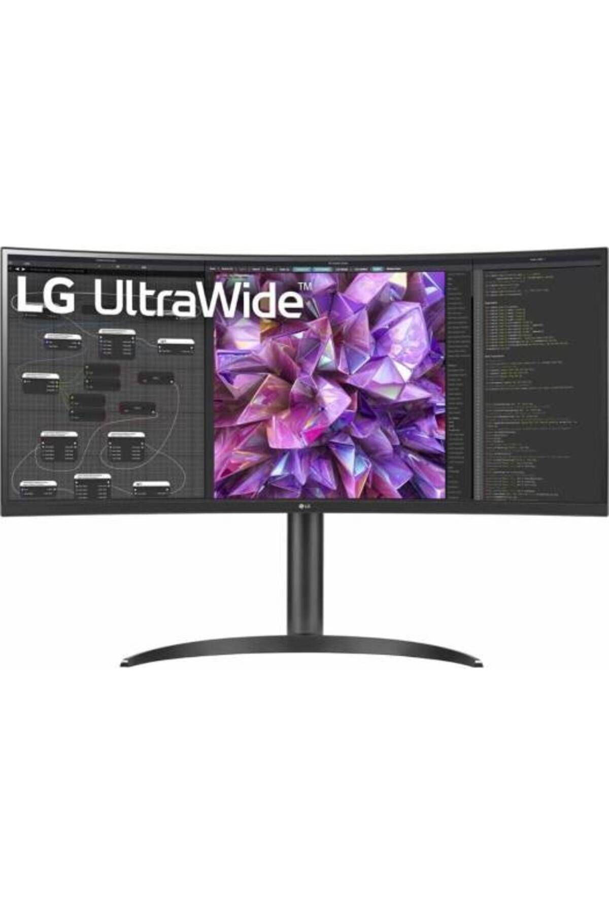 LG-34" UltraWide QHD Curved IPS Monitor, 100Hz Refresh Rate & 5ms Response Time, USB-C with 65W PD, 1