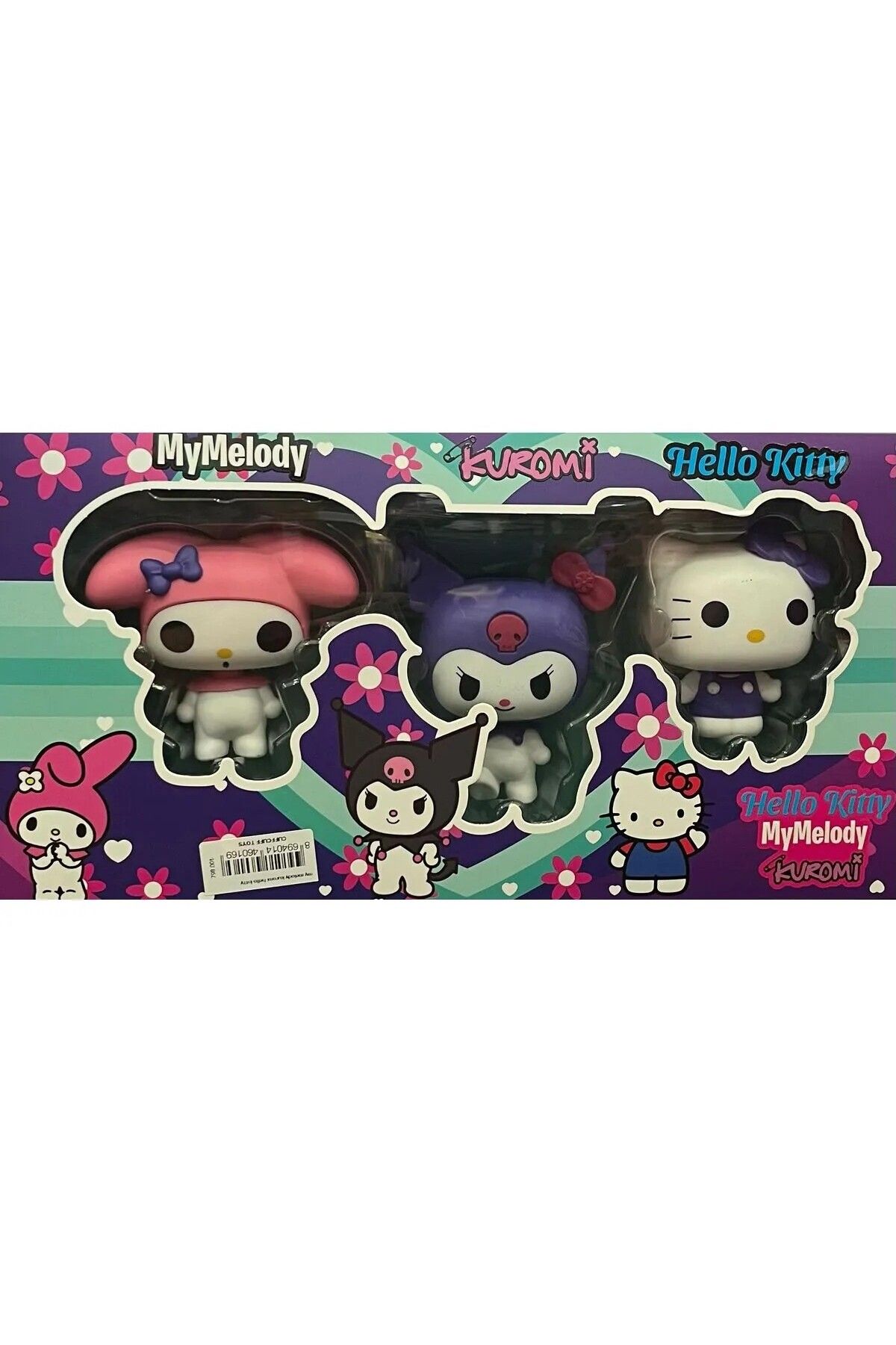 Gold Toys Kuromi - Melody Oyuncak 3lü