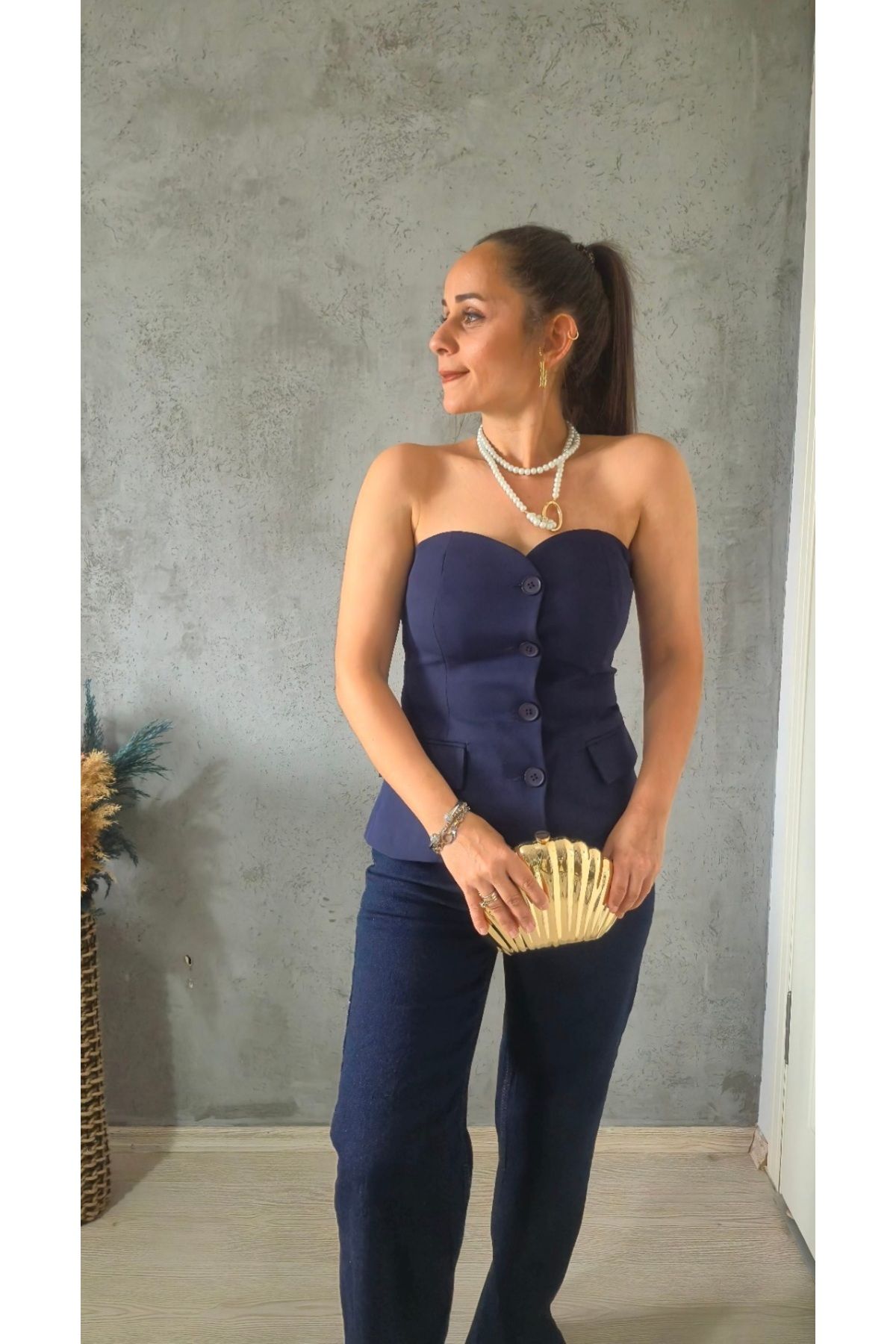 Butik Straplez Yelek