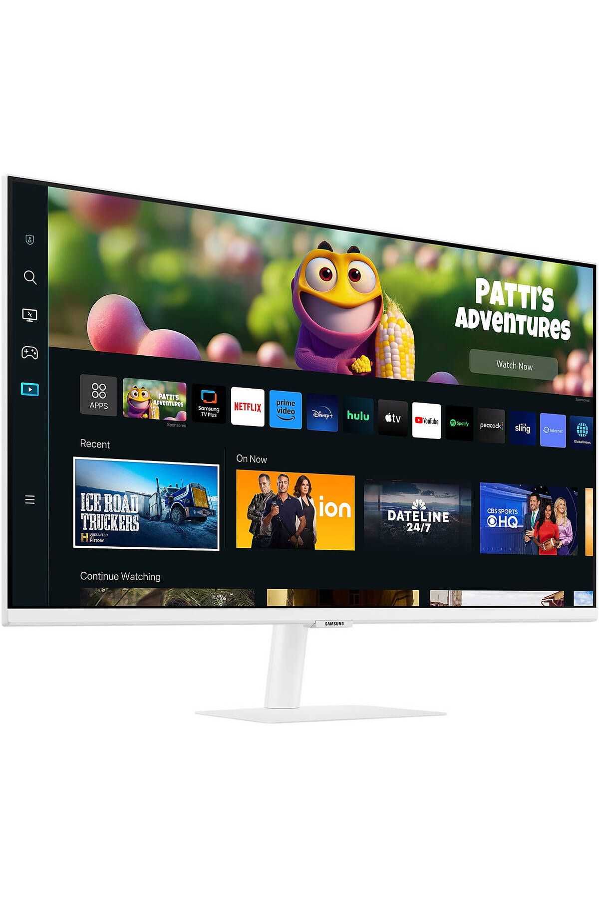 Samsung-27" Smart Monitor M5, FHD (1920x1080), 60Hz Refresh Rate, Built-in Speakers, Remote 2