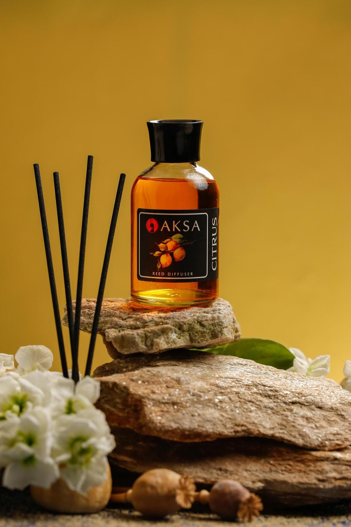 AKSA ESANS Bambu"Narenciye"Çubuklu Oda Kokusu 100 ml