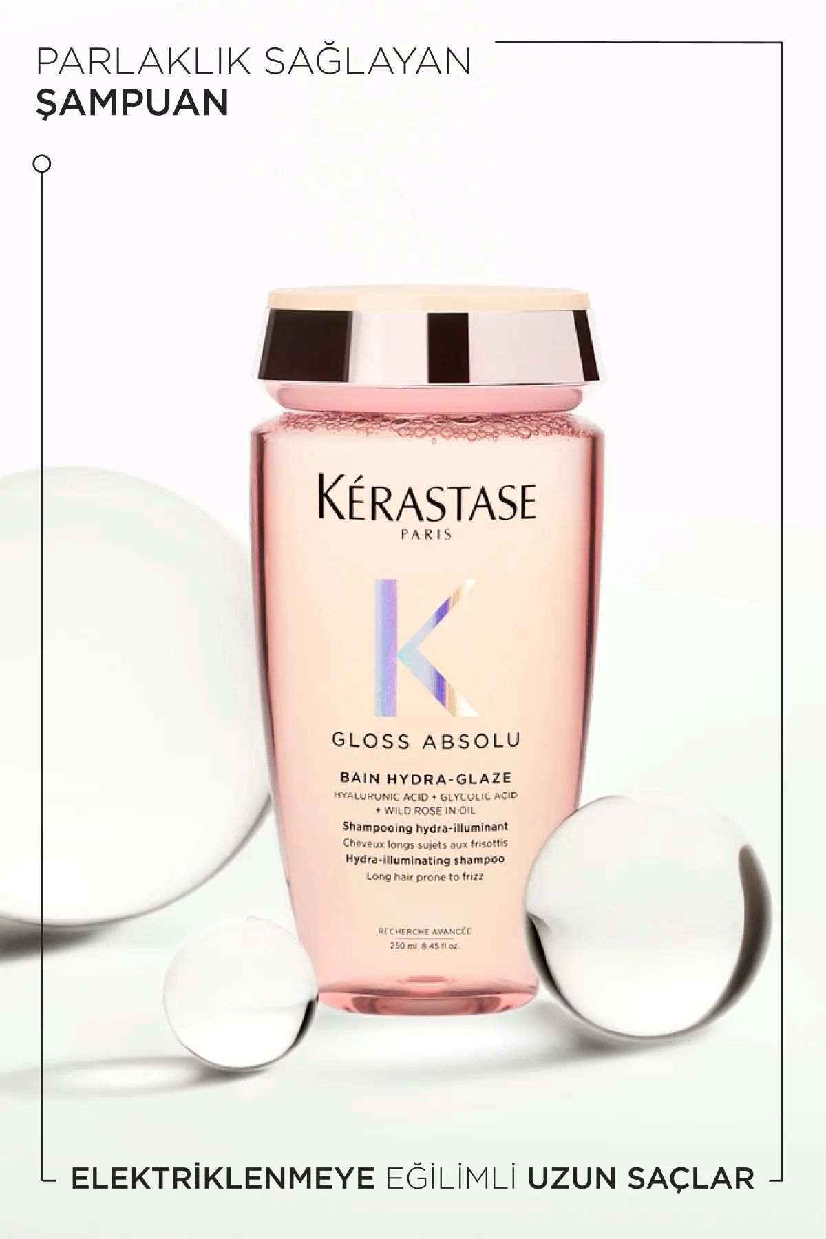 Kerastase Gloss Absolu Yoğun Köpüren ArındırıcıI Nem ve Parlaklık Şampuan 250 ml