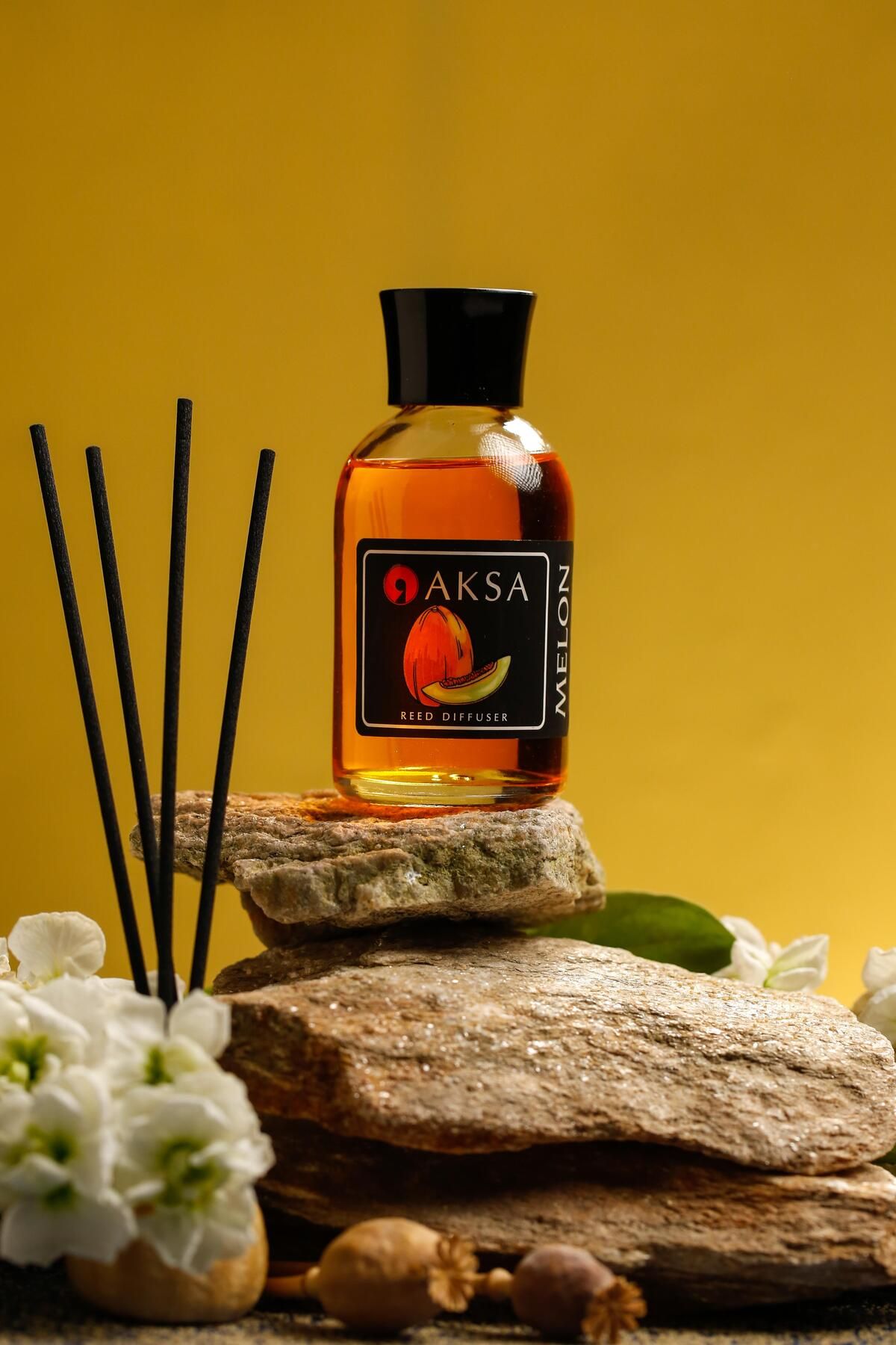 AKSA ESANS Bambu"Kavun"Çubuklu Oda Kokusu 100 ml