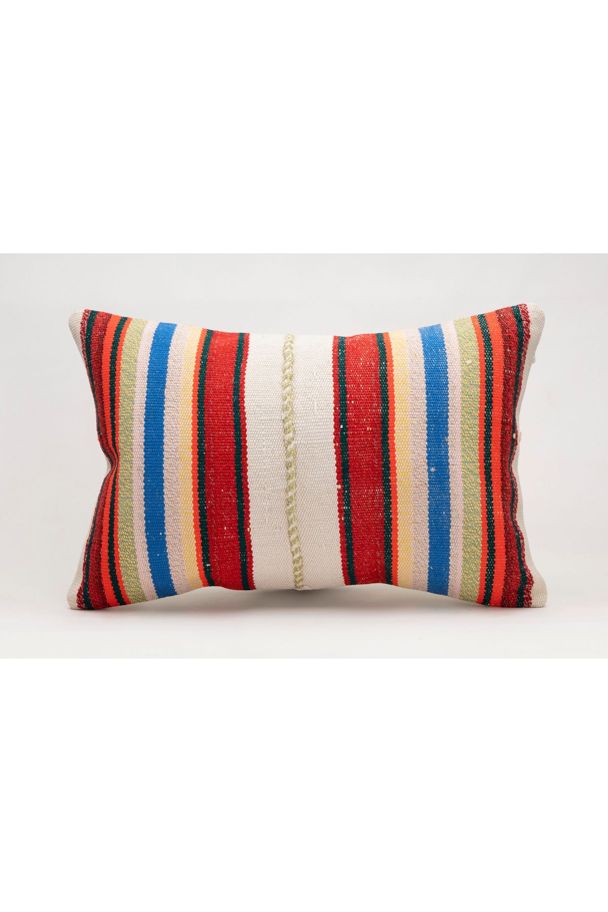 Kilim Whole Sale El Yapımı Kilim'den Yapılmış Vintage Yastık Kırlent Kılıfı, 40x60 cm