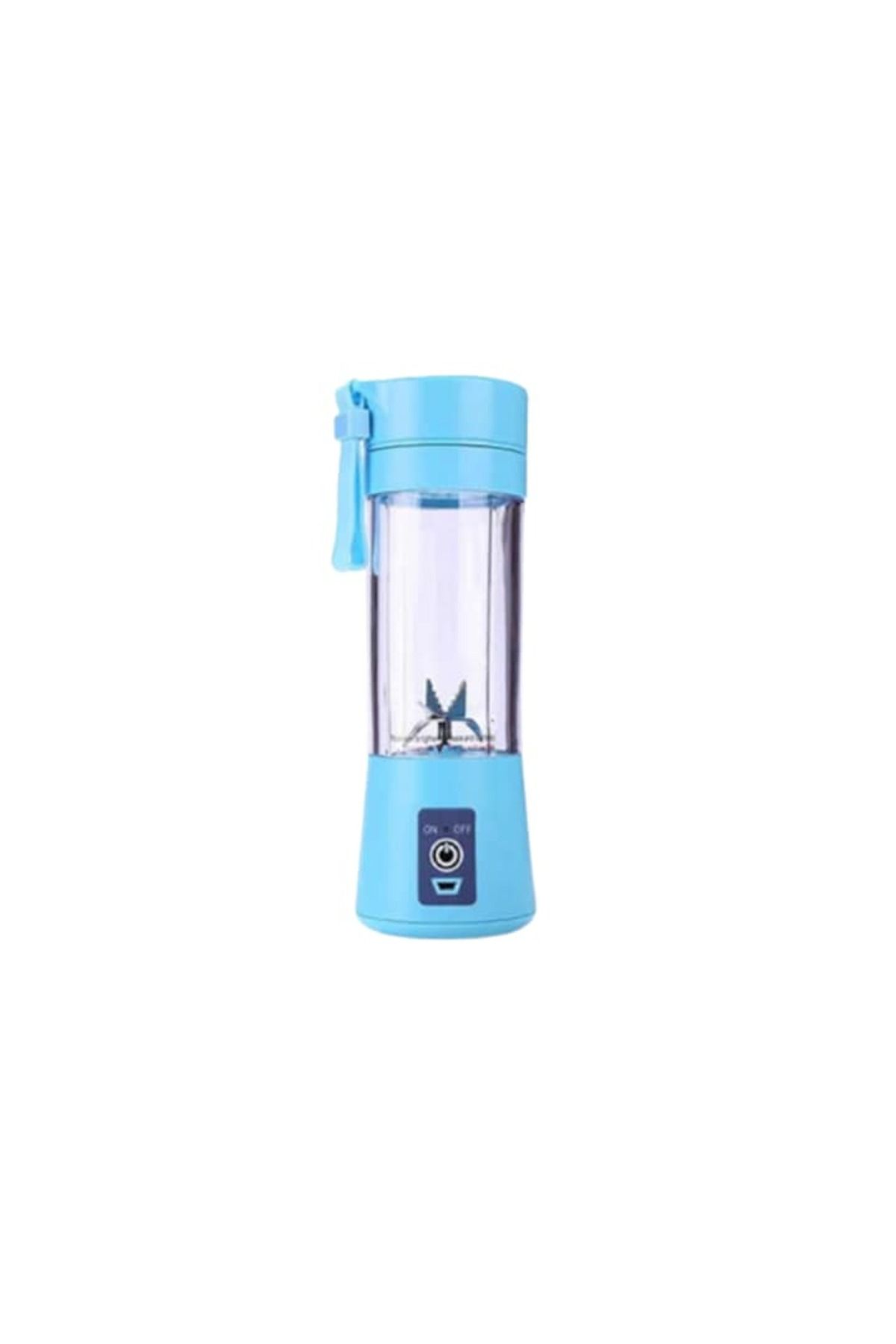 MACVI Mini Blender Electric Macvi ,75 W,1x Usb, 380 Ml, Albastru - One Size