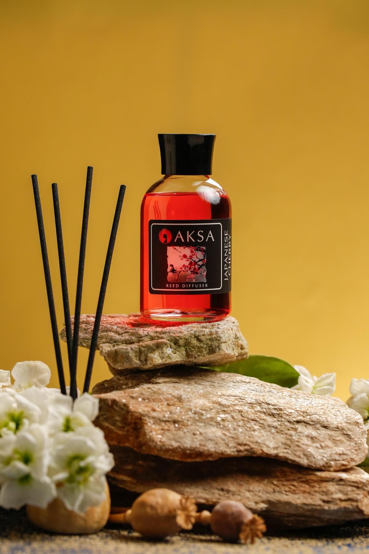 AKSA ESANS Bambu"Japon Kirazı"Çubuklu Oda Kokusu 100 ml