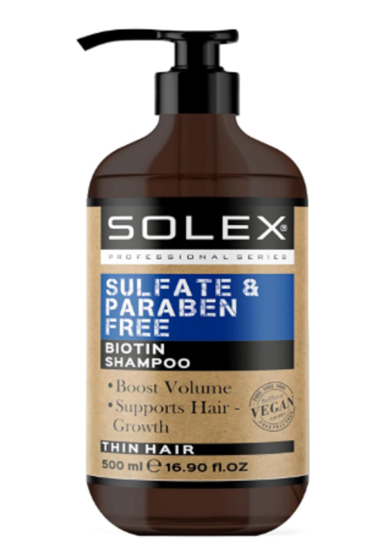 Solex Sülfatsız Parabensiz Biotin Şampuan 500 ML