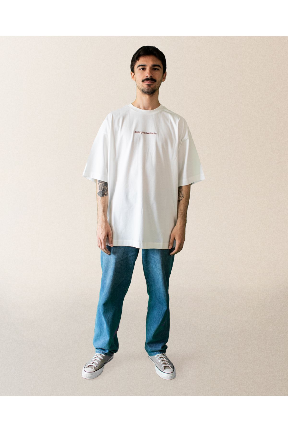 wear.DADASTUDIO Unisex Oversize "destroying patriarchy" t-shirt