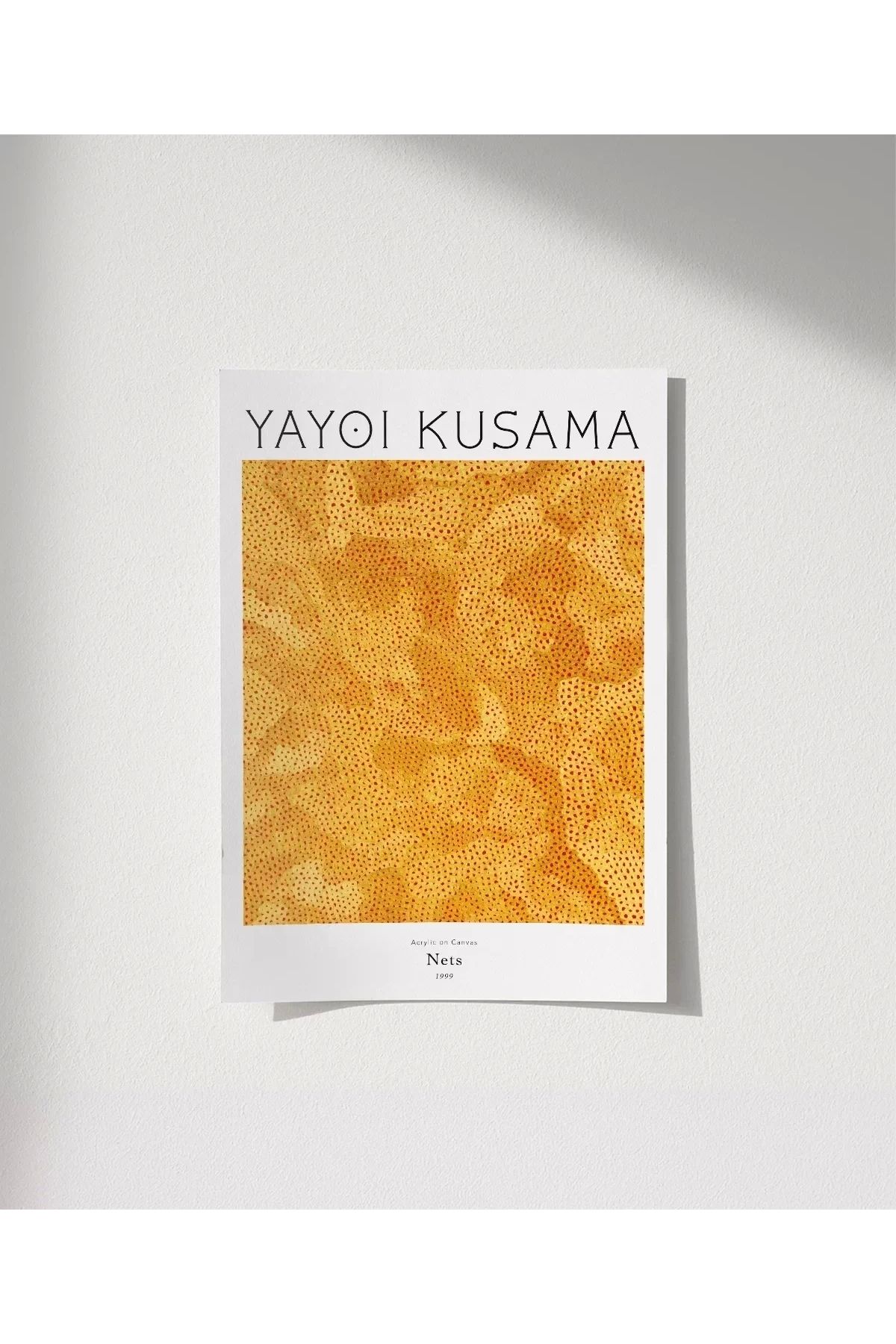 VOGLOO Çerçevesiz Poster Yayoi Kusama Ağlar