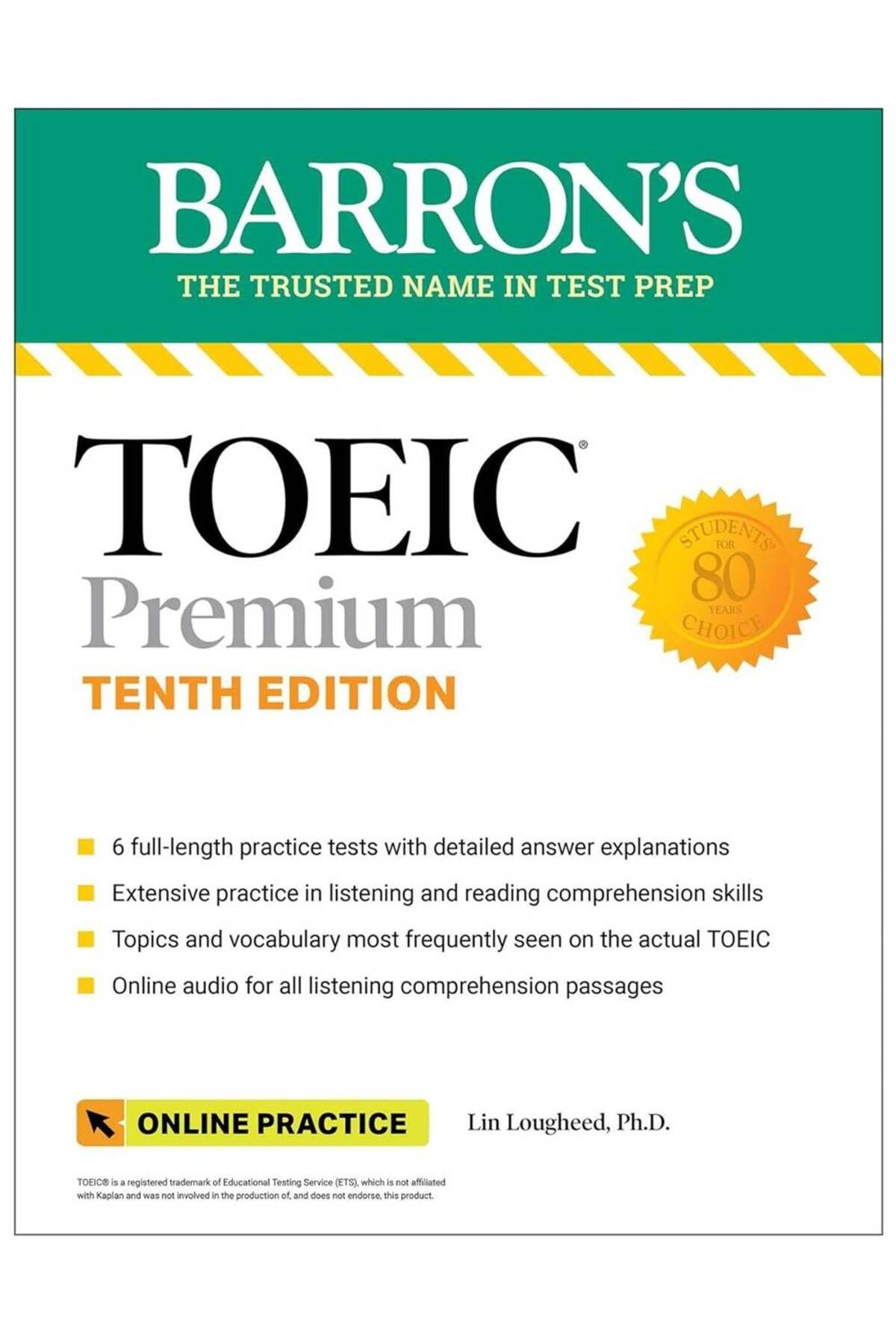 BARRON'S TOEIC Premium - Barron's Test Prep