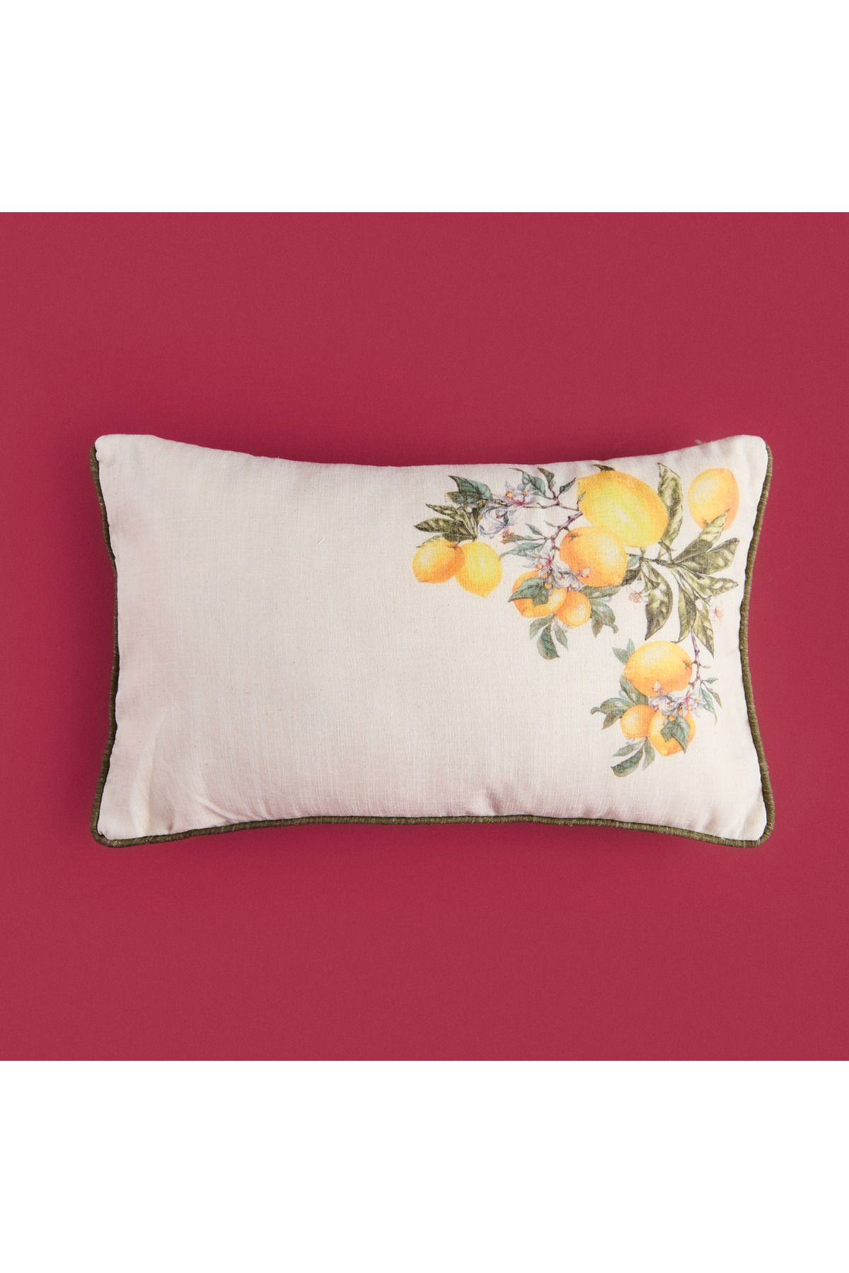 Evidea Soft Lime Cello Renata Kırlent - Ekru - 30x50 cm